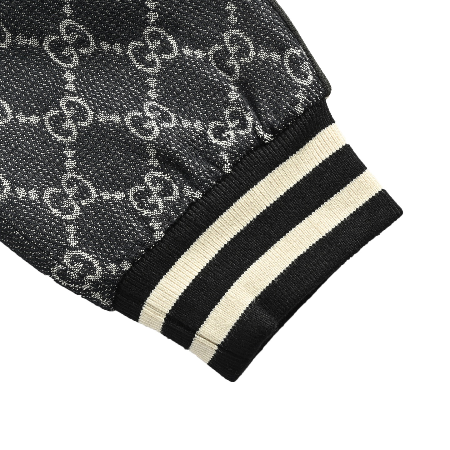 Gucci/古驰 25Fw 双G满印提花织带夹克外套