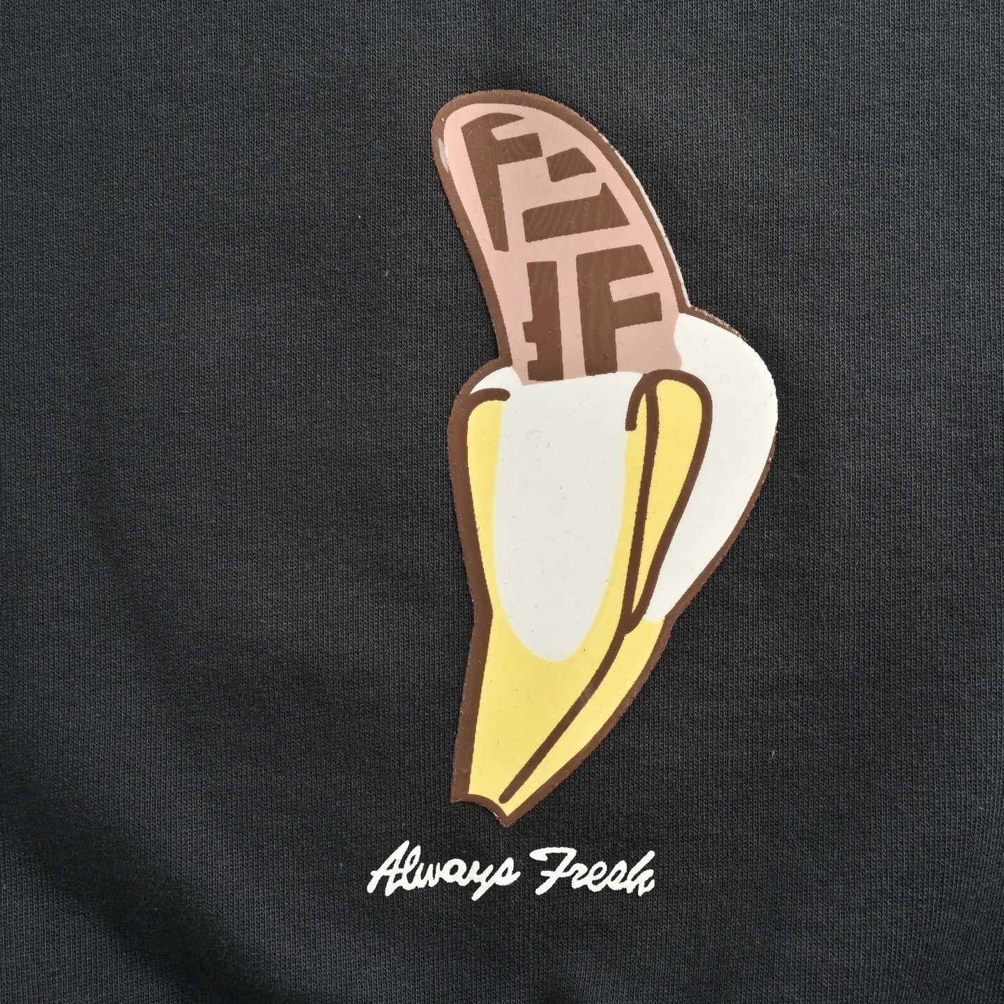 Fendi/芬迪 倒三角趣味印花拼接圆领卫衣