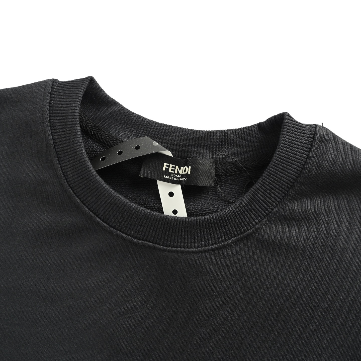 Fendi/芬迪 倒三角趣味印花拼接圆领卫衣