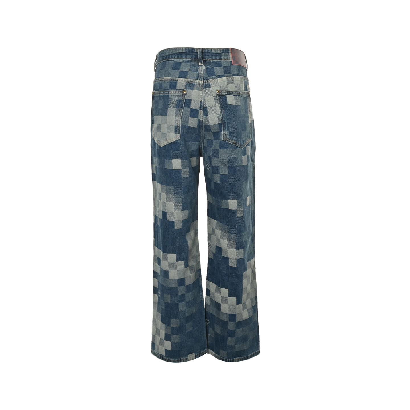 Louis Vuitton/路易威登 马赛克棋盘格套装牛仔裤-Chinese UA Cheap High Quatity Brand Clothes Bags handbags Sneakers wholesale wholesaler seller from China Factory suppliers Fashion Clothing Shoes best Quality Beautiful Price Louis Vuitton/路易威登 马赛克棋盘格套装牛仔裤