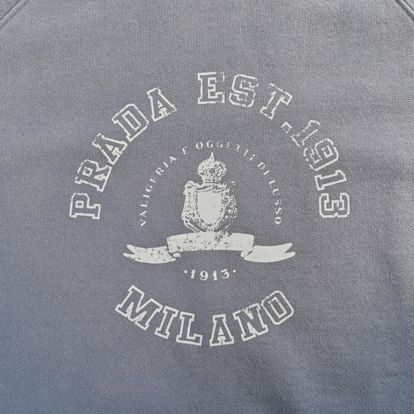 Prada/普拉达 25Fw 渐变扎染圆领卫衣-Chinese UA Cheap High Quatity Brand Clothes Bags handbags Sneakers wholesale wholesaler seller from China Factory suppliers Fashion Clothing Shoes best Quality Beautiful Price Prada/普拉达 25Fw 渐变扎染圆领卫衣