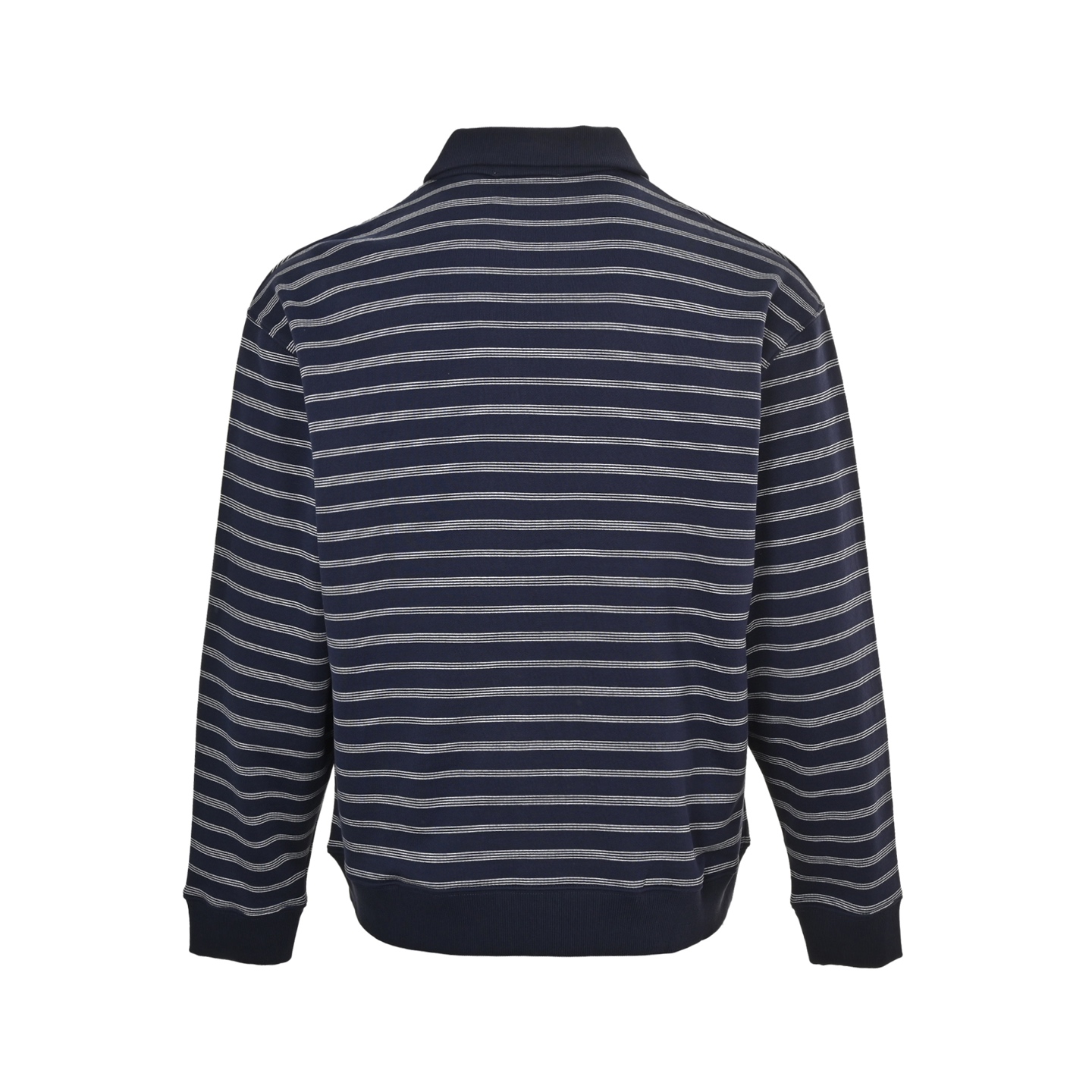 Miu Miu/缪缪 25Fw 小标条纹半拉链Polo卫衣-Chinese UA Cheap High Quatity Brand Clothes Bags handbags Sneakers wholesale wholesaler seller from China Factory suppliers Fashion Clothing Shoes best Quality Beautiful Price Miu Miu/缪缪 25Fw 小标条纹半拉链Polo卫衣