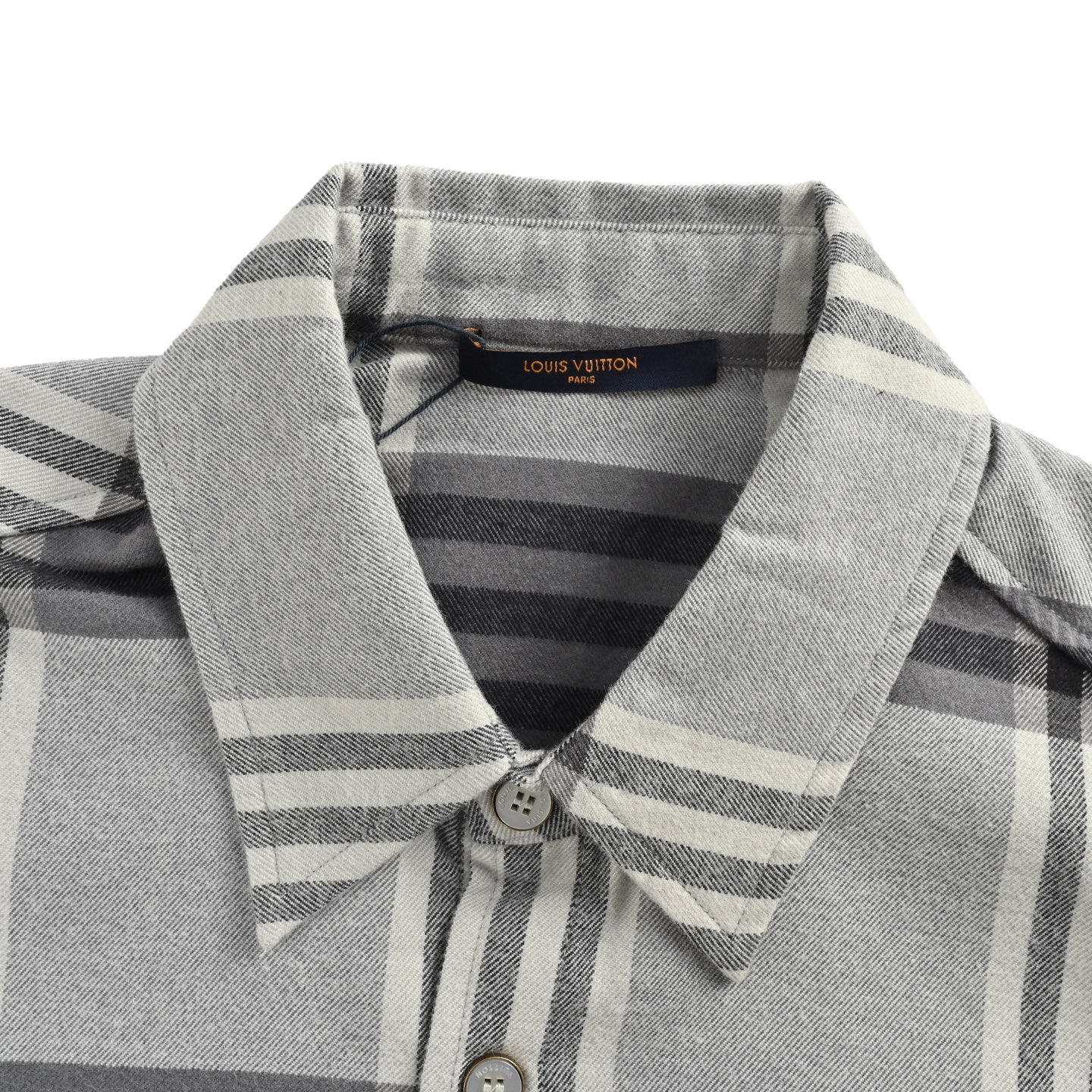 Louis Vuitton/路易威登 25Fw 格纹字母法兰绒衬衫外套