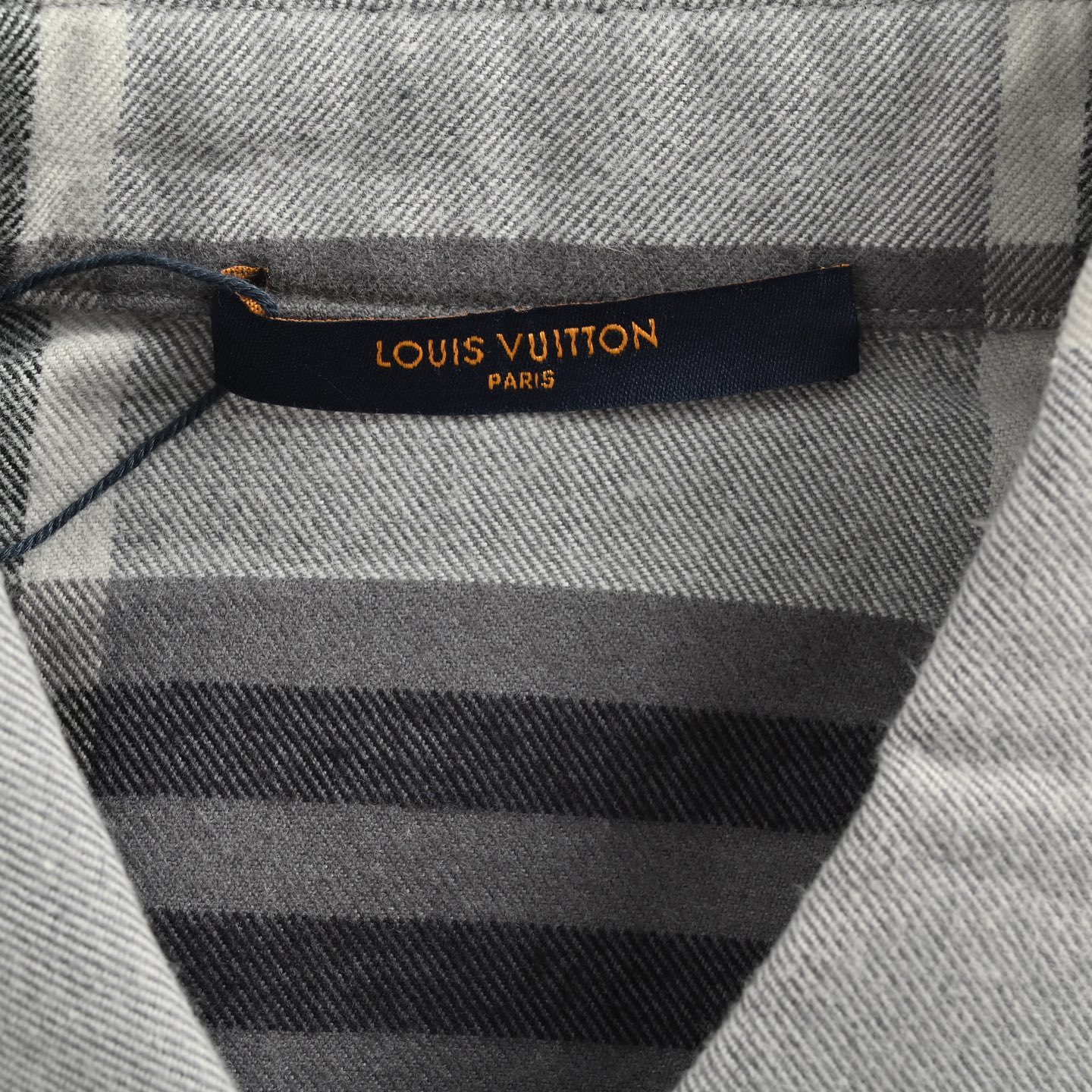 Louis Vuitton/路易威登 25Fw 格纹字母法兰绒衬衫外套