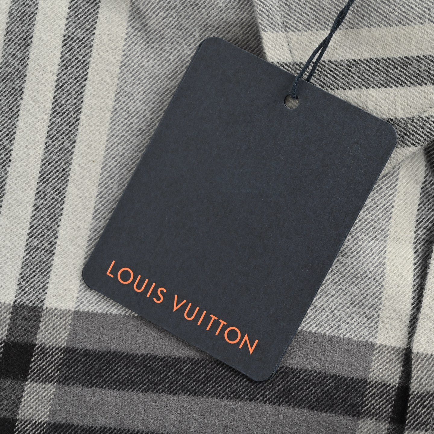 Louis Vuitton/路易威登 25Fw 格纹字母法兰绒衬衫外套