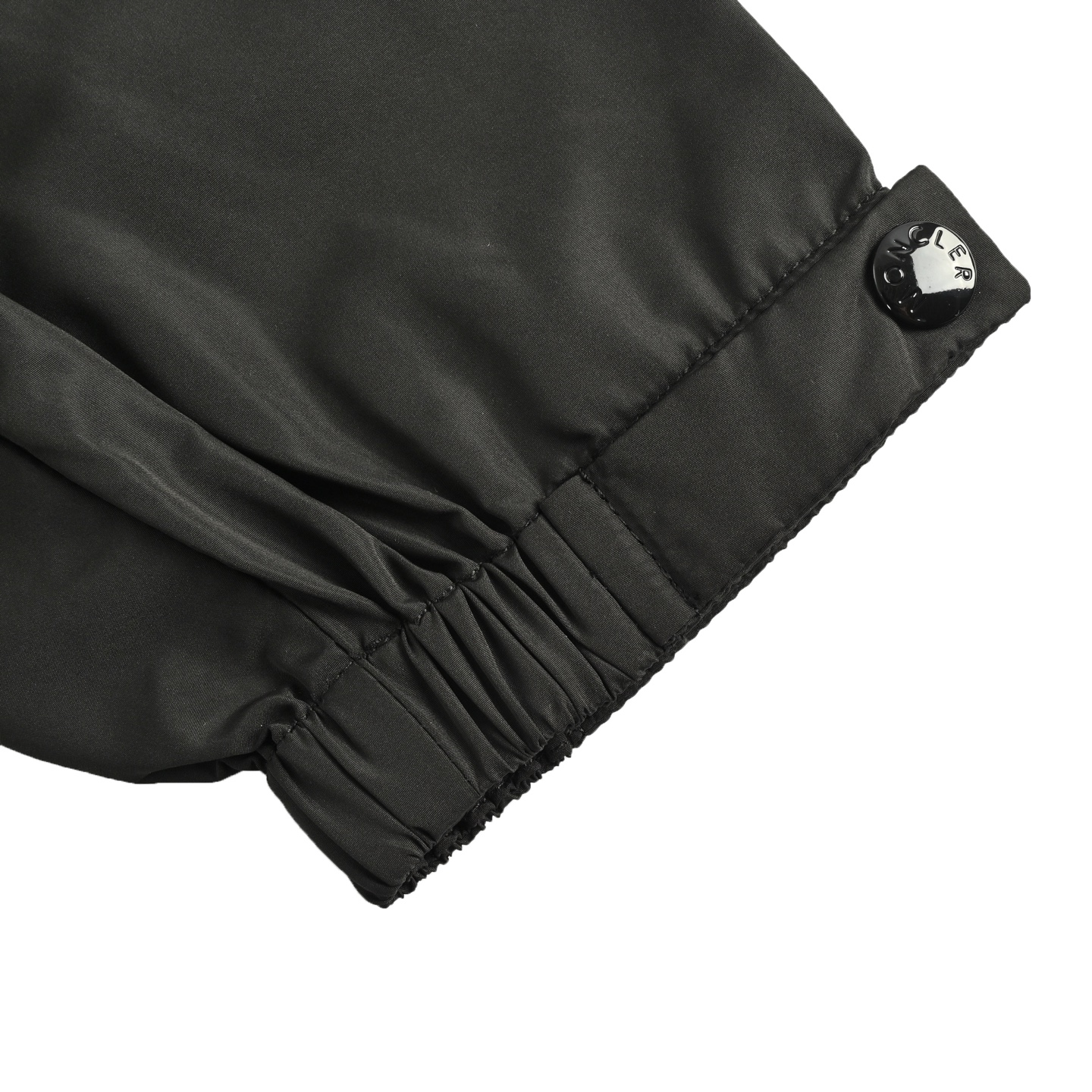 ONCLER/蒙口 刺绣袖口袋拉链连帽夹克外套