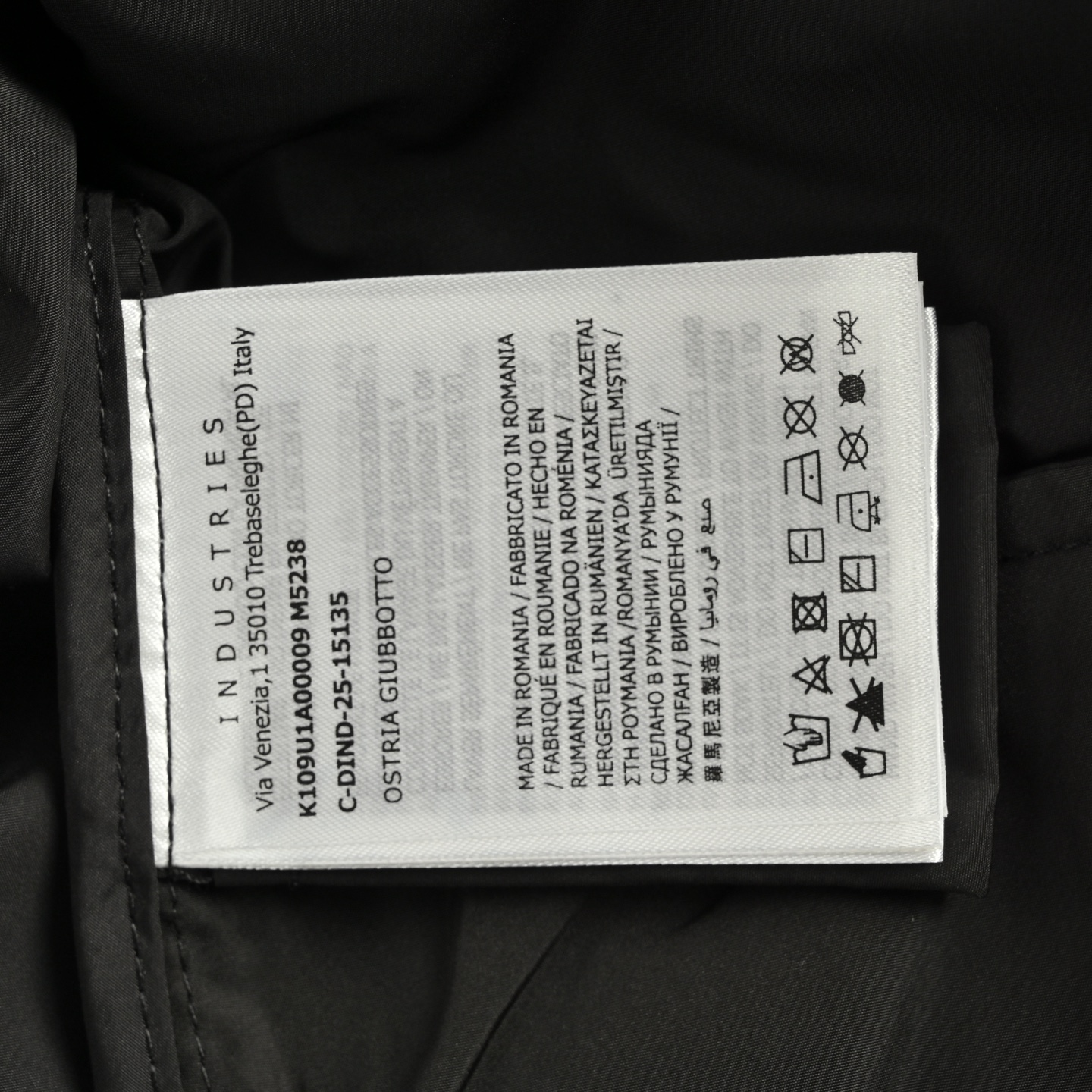 ONCLER/蒙口 刺绣袖口袋拉链连帽夹克外套