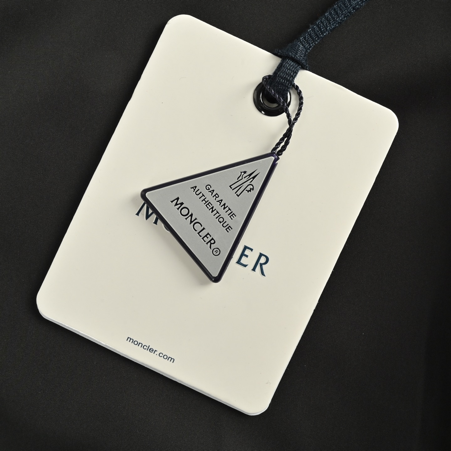 ONCLER/蒙口 刺绣袖口袋拉链连帽夹克外套