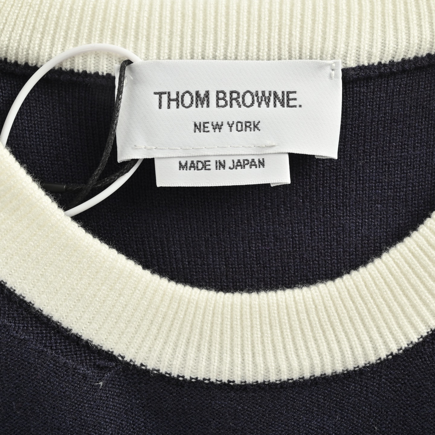 Thom Browne/汤姆布朗 小狗提花圆领毛衣 蓝色 灰色 白色-Chinese UA Cheap High Quatity Brand Clothes Bags handbags Sneakers wholesale wholesaler seller from China Factory suppliers Fashion Clothing Shoes best Quality Beautiful Price Thom Browne/汤姆布朗 小狗提花圆领毛衣 蓝色 灰色 白色