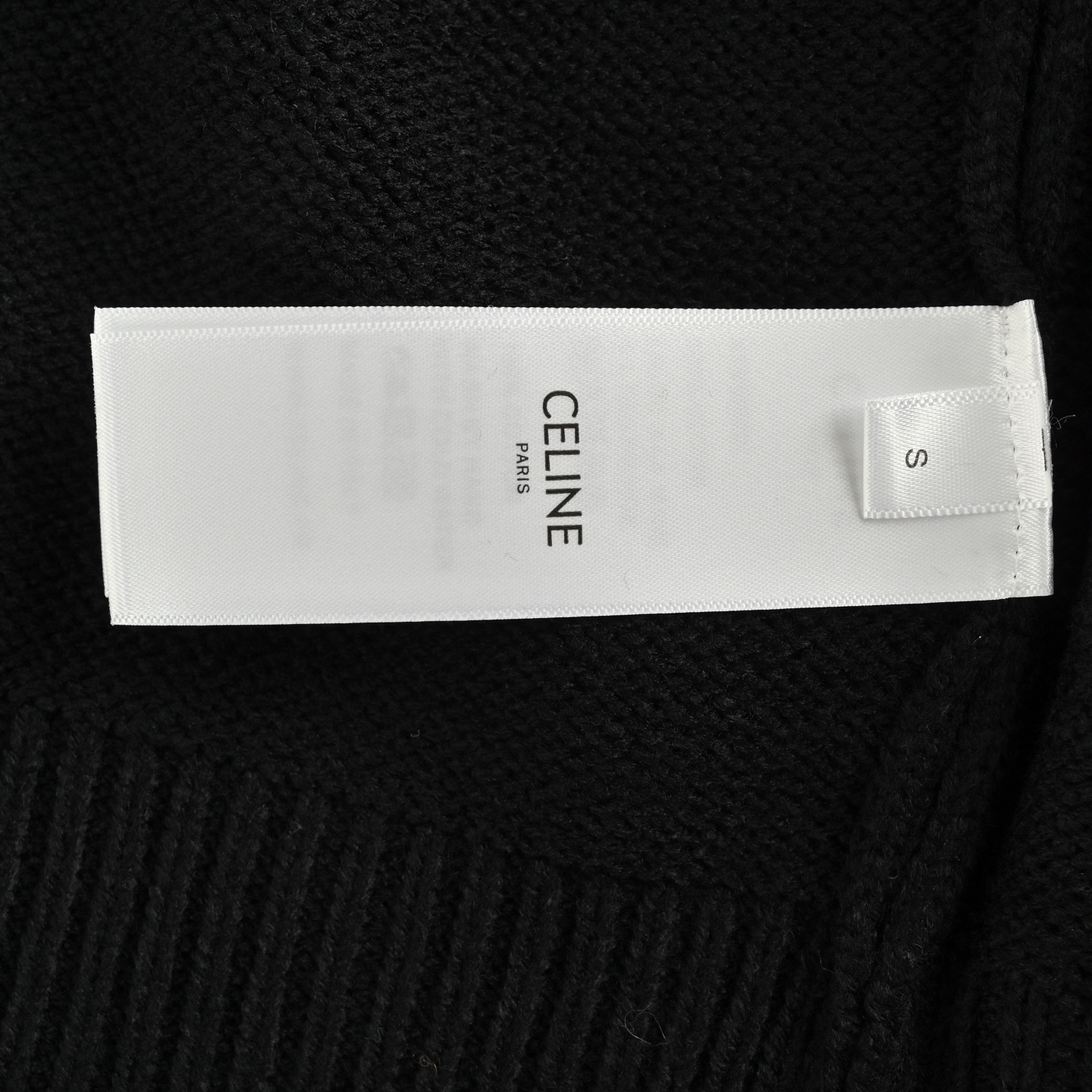 Celine/赛琳 凯旋门刺绣半拉链毛衣