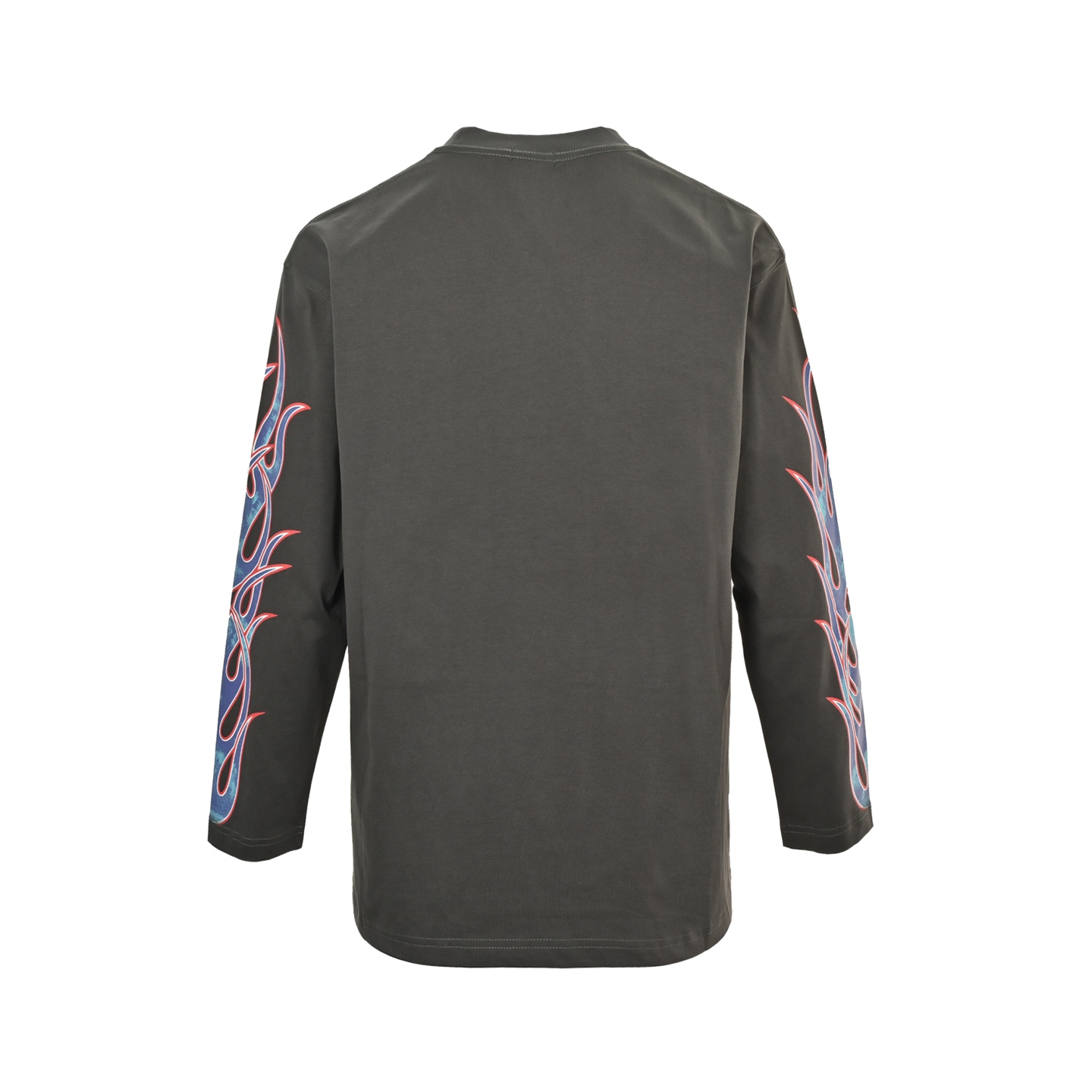 210 We11 Done 25ss 火焰字母logo长袖T恤黑灰色 白色-Chinese UA Cheap High Quatity Brand Clothes Bags handbags Sneakers wholesale wholesaler seller from China Factory suppliers Fashion Clothing Shoes best Quality Beautiful Price 210 We11 Done 25ss 火焰字母logo长袖T恤黑灰色 白色