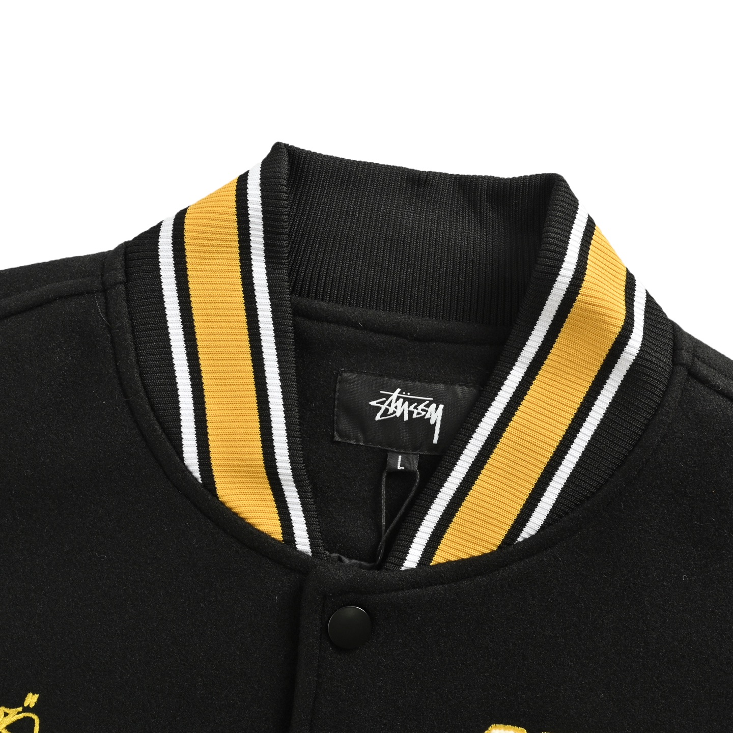Stussy/斯图西 毛巾绣徽标刺绣棒球服外套-莆田鞋,莆田鞋货源,高仿鞋,高仿鞋货源,安福档口,莆田高仿鞋,莆田鞋批发,高仿鞋批发,莆田高仿运动鞋,高仿运动鞋,莆田运动鞋 Stussy/斯图西 毛巾绣徽标刺绣棒球服外套