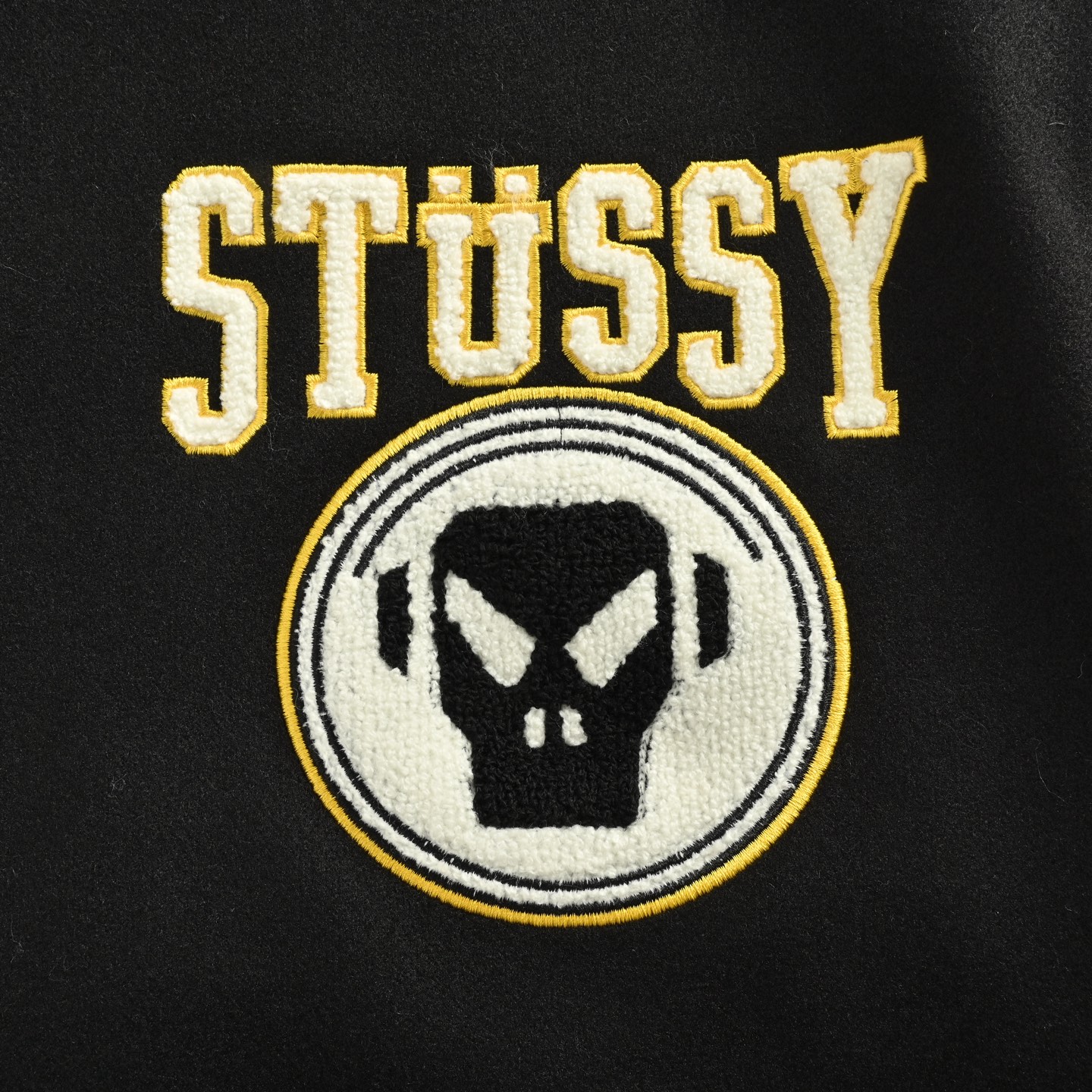 Stussy/斯图西 毛巾绣徽标刺绣棒球服外套-莆田鞋,莆田鞋货源,高仿鞋,高仿鞋货源,安福档口,莆田高仿鞋,莆田鞋批发,高仿鞋批发,莆田高仿运动鞋,高仿运动鞋,莆田运动鞋 Stussy/斯图西 毛巾绣徽标刺绣棒球服外套