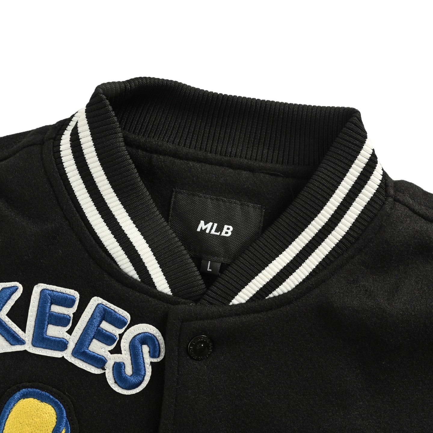 MLB 花卉刺绣棒球服外套 面料采用800克羊毛呢混纺面料-High Quatity Cheap Brand wholesale wholesaler seller Clothes Bags handbags Sneakers Top Fashion Clothing Shoes from China Factory Chinese suppliers best Quality Beautiful Price MLB 花卉刺绣棒球服外套 面料采用800克羊毛呢混纺面料