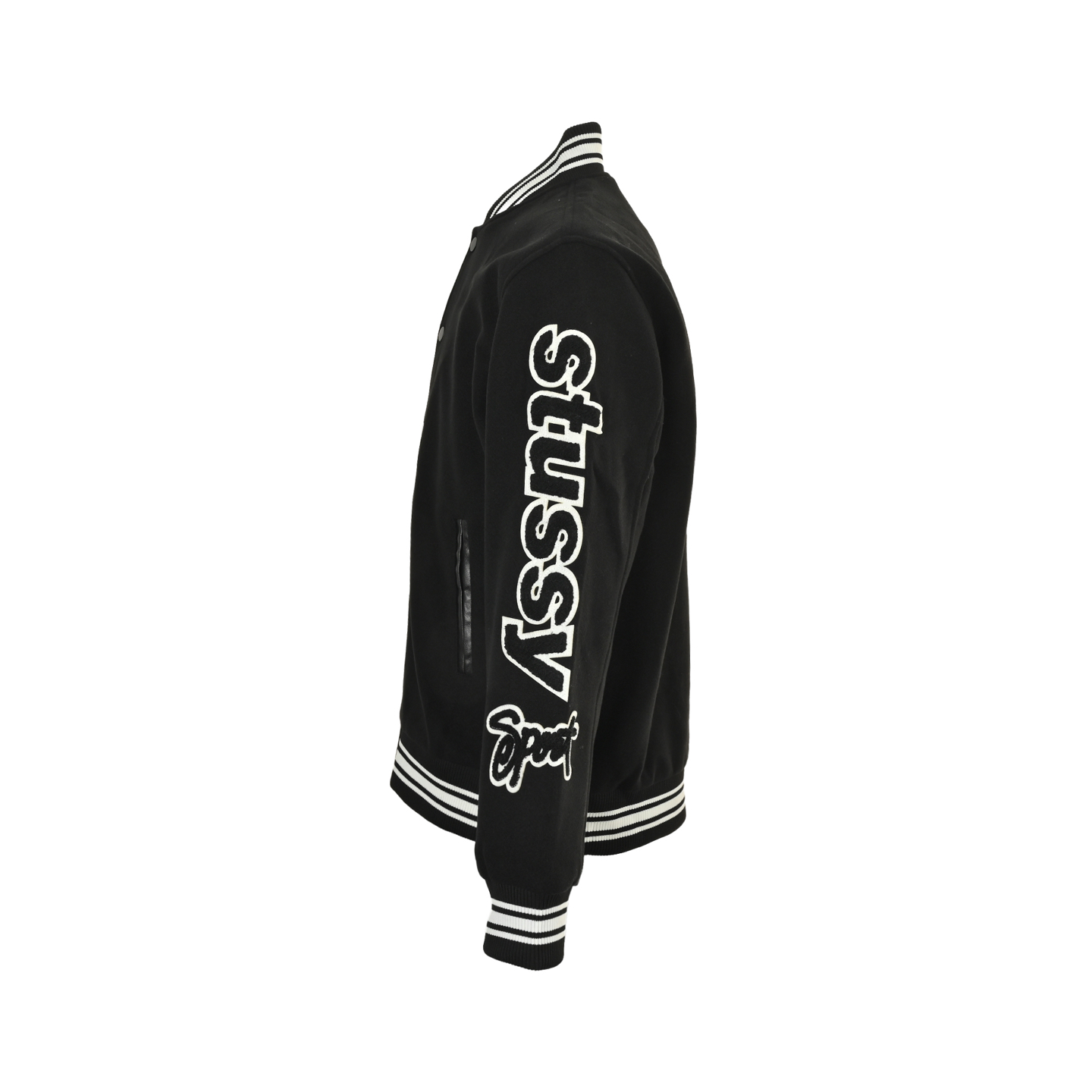 Stussy/斯图西 25Fw 手臂毛巾绣字母棒球服外套-莆田鞋,莆田鞋货源,高仿鞋,高仿鞋货源,安福档口,莆田高仿鞋,莆田鞋批发,高仿鞋批发,莆田高仿运动鞋,高仿运动鞋,莆田运动鞋 Stussy/斯图西 25Fw 手臂毛巾绣字母棒球服外套