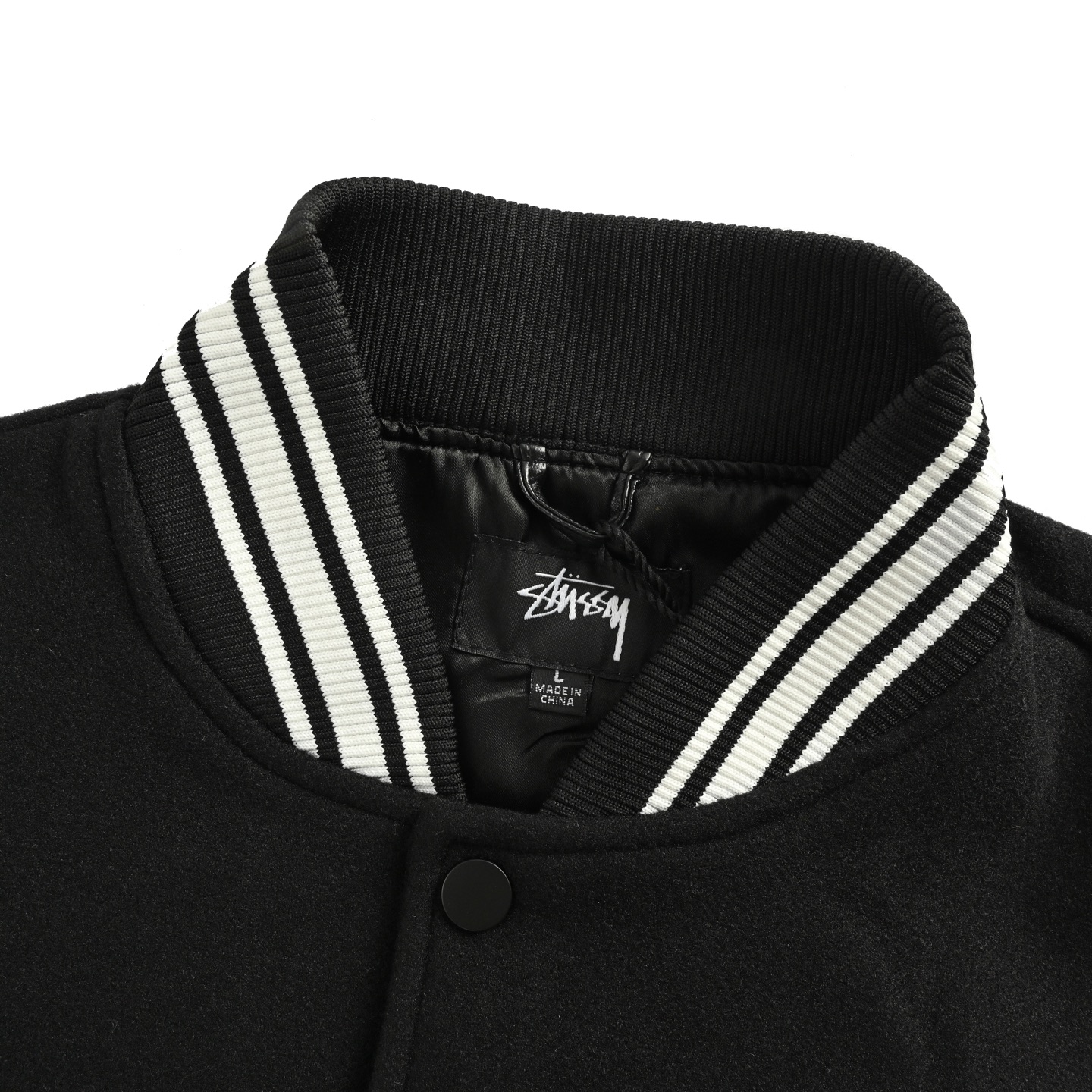 Stussy/斯图西 25Fw 手臂毛巾绣字母棒球服外套-莆田鞋,莆田鞋货源,高仿鞋,高仿鞋货源,安福档口,莆田高仿鞋,莆田鞋批发,高仿鞋批发,莆田高仿运动鞋,高仿运动鞋,莆田运动鞋 Stussy/斯图西 25Fw 手臂毛巾绣字母棒球服外套
