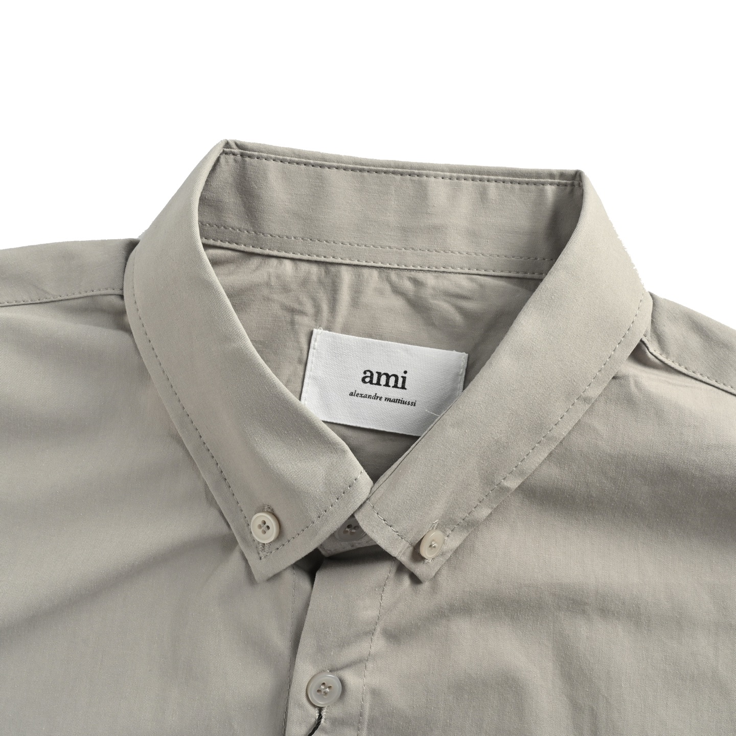 Ami Paris 胸口同色小爱心刺绣衬衫-Chinese UA Cheap High Quatity Brand Clothes Bags handbags Sneakers wholesale wholesaler seller from China Factory suppliers Fashion Clothing Shoes best Quality Beautiful Price Ami Paris 胸口同色小爱心刺绣衬衫