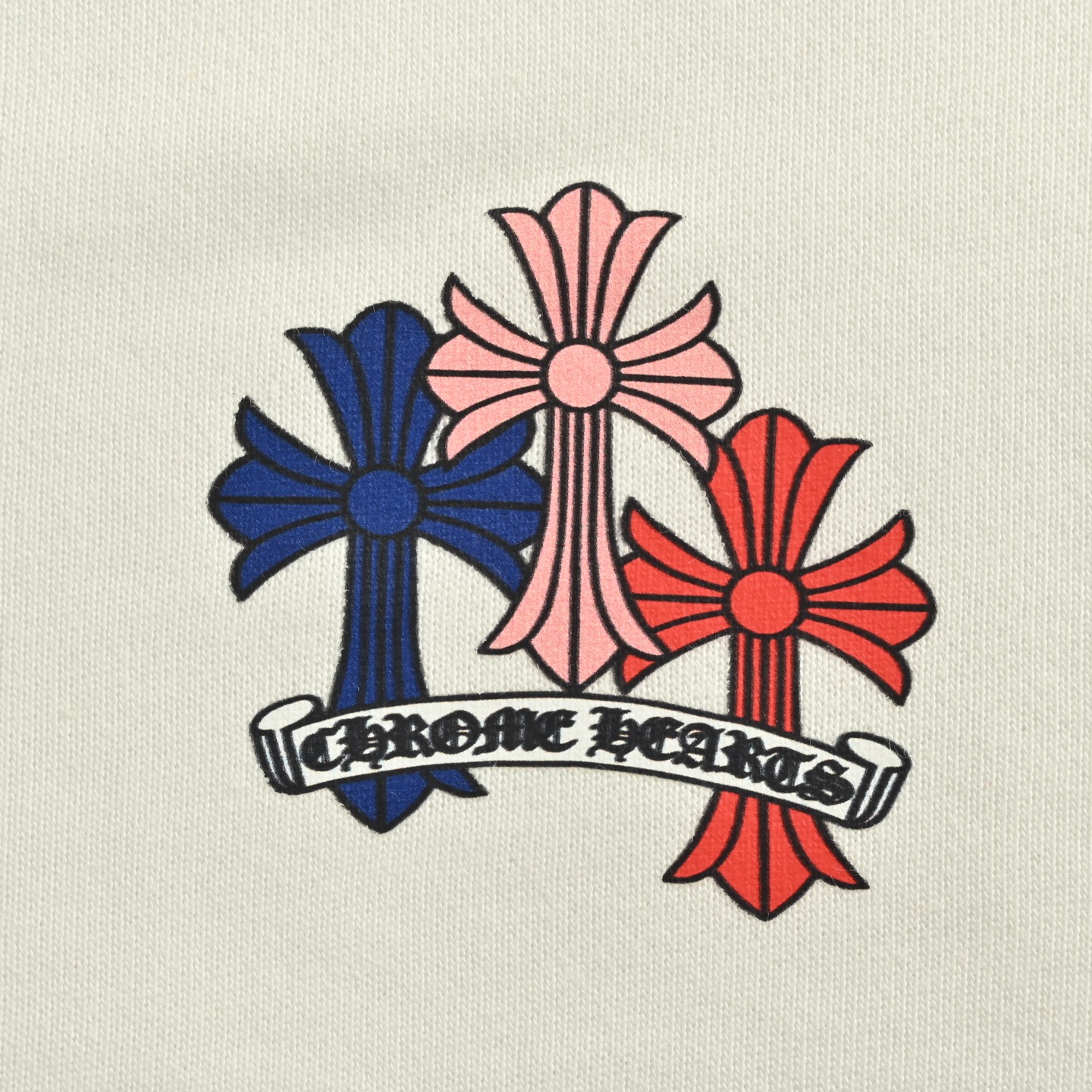 Chrome Hearts/克罗心 25Fw 彩色十字架印花拉链外套