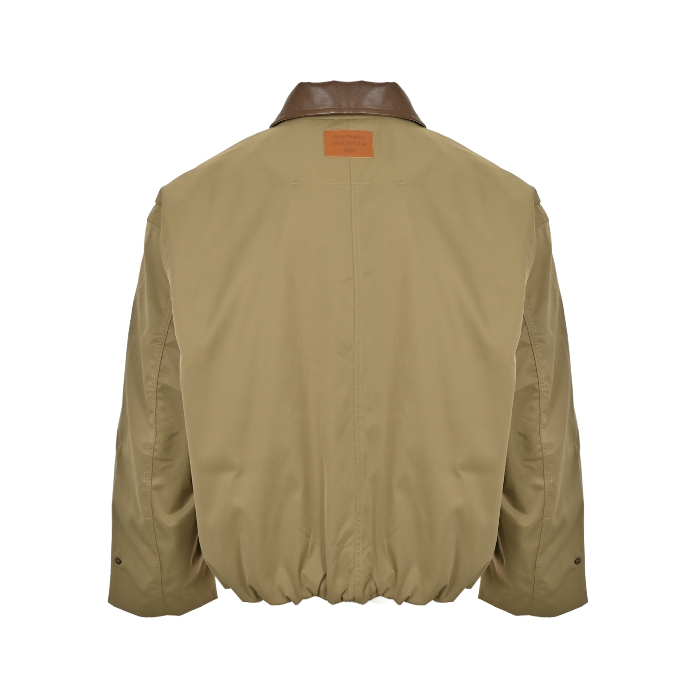 Acne Studios 巴恩风拼皮领夹克外套