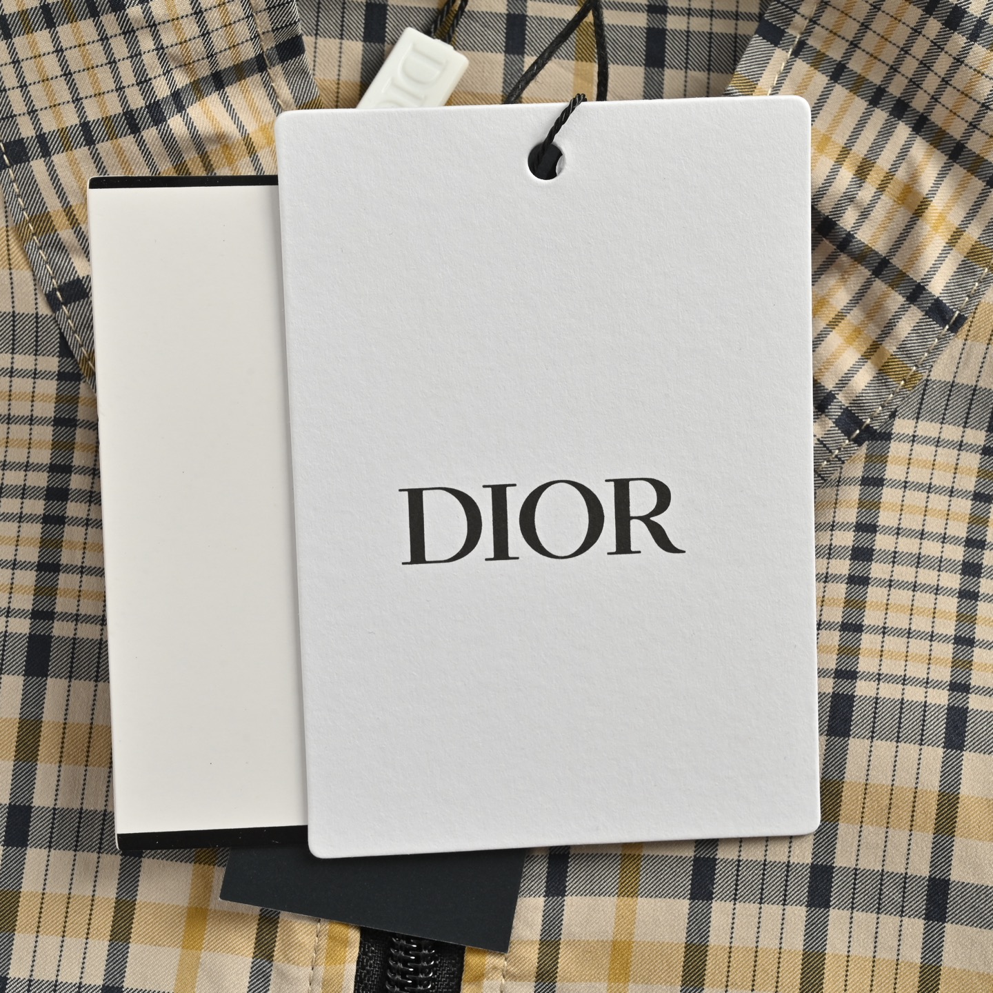 Dior/迪奥CD 菱格条纹混纺衬衫外套