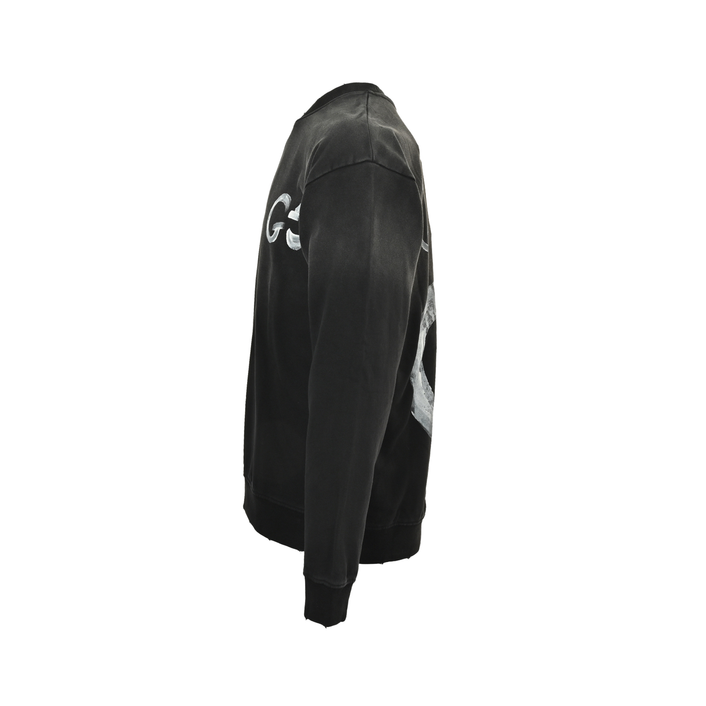 Gucci/古驰 水洗手绘字母圆领卫衣