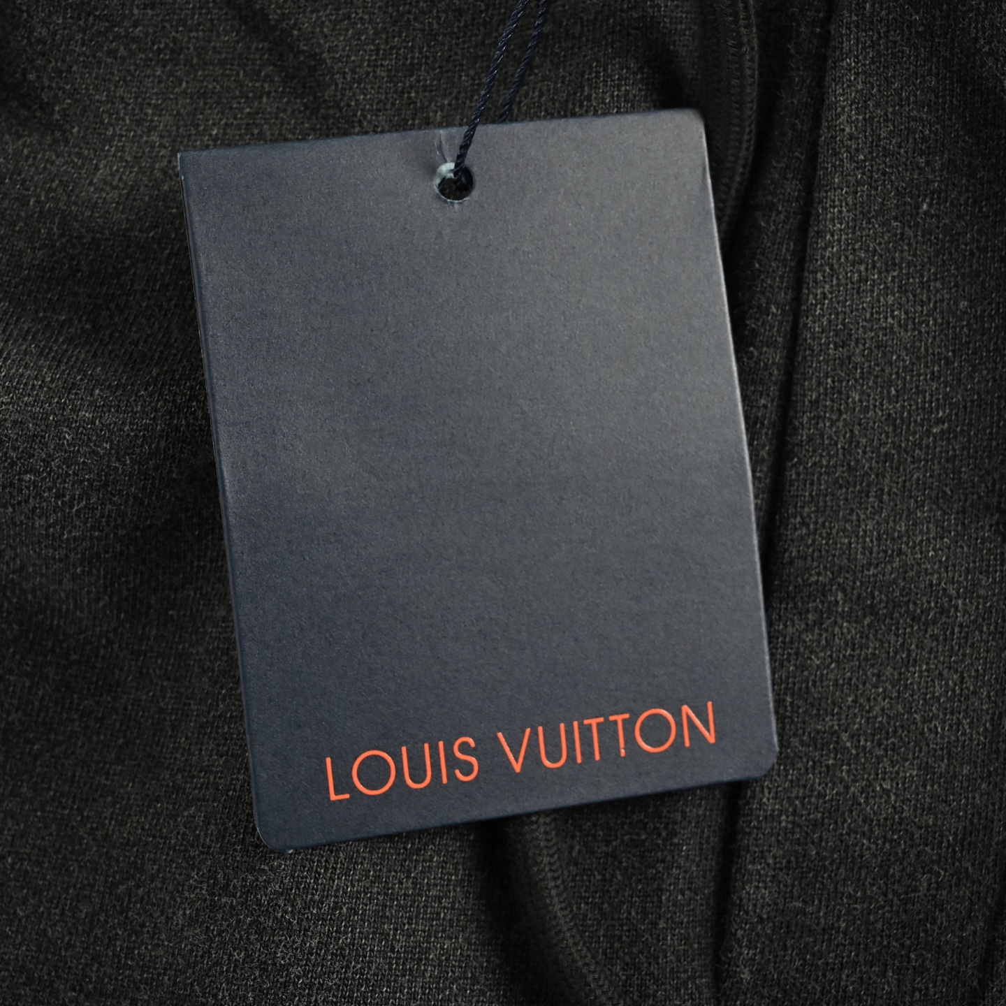 Louis Vuitton/路易威登 暗纹徽标压花抽绳运动长裤 黑色 灰色