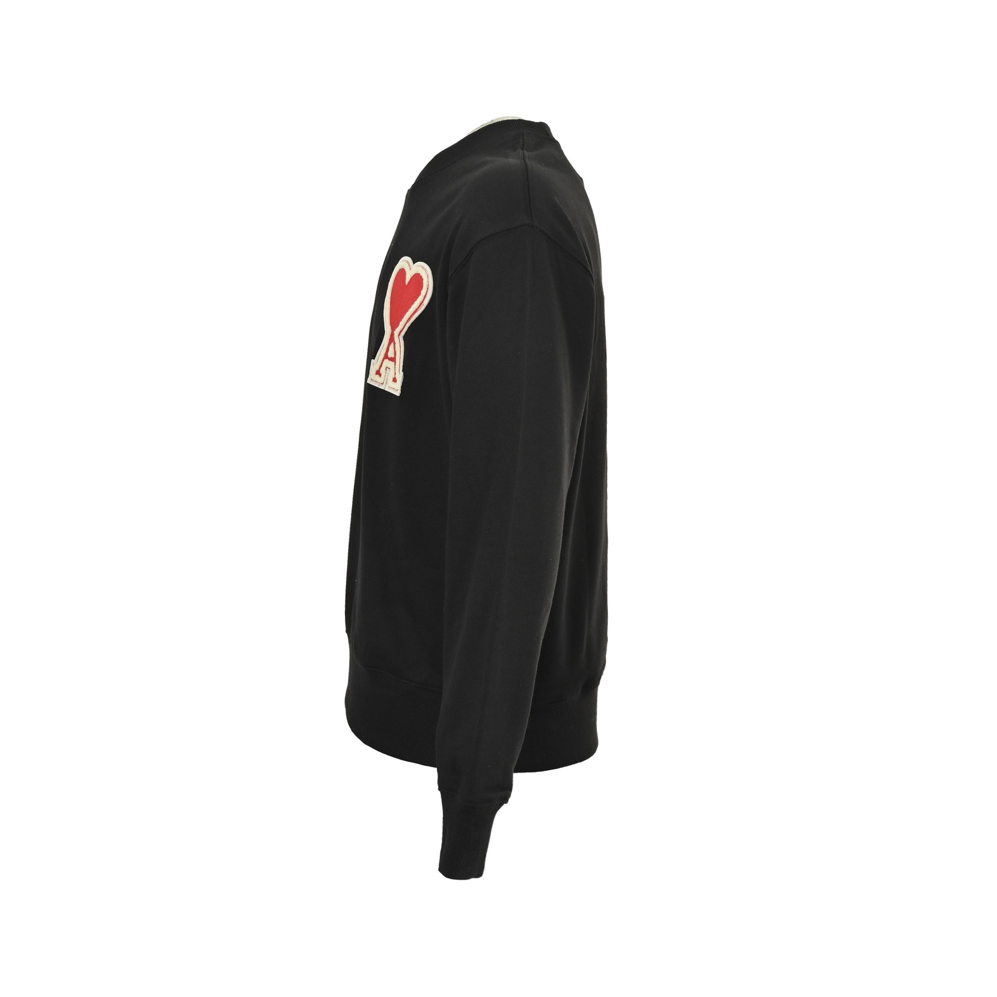 Ami Paris 大爱心章仔刺绣圆领卫衣-Chinese UA Cheap High Quatity Brand Clothes Bags handbags Sneakers wholesale wholesaler seller from China Factory suppliers Fashion Clothing Shoes best Quality Beautiful Price Ami Paris 大爱心章仔刺绣圆领卫衣