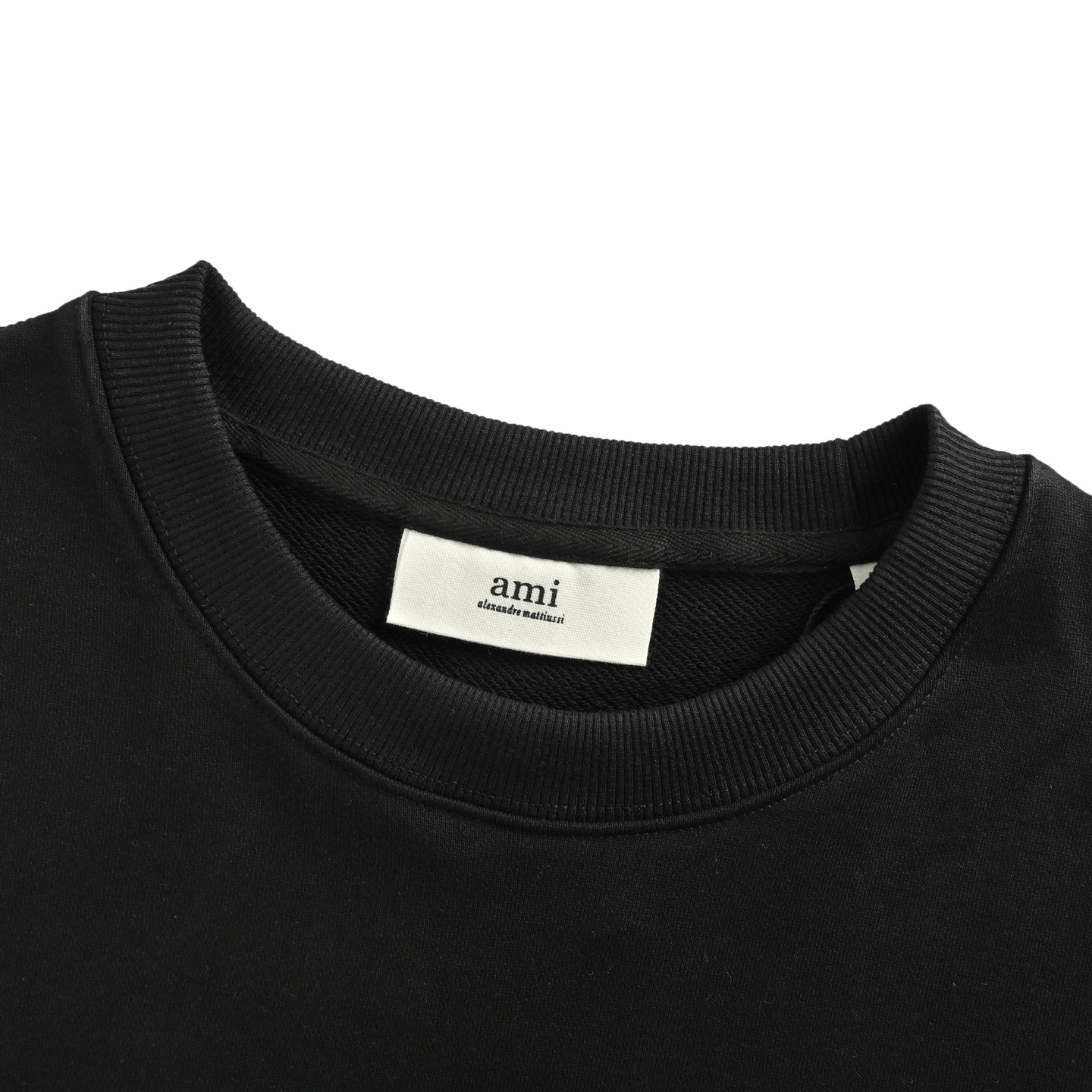 Ami Paris 大爱心章仔刺绣圆领卫衣-Chinese UA Cheap High Quatity Brand Clothes Bags handbags Sneakers wholesale wholesaler seller from China Factory suppliers Fashion Clothing Shoes best Quality Beautiful Price Ami Paris 大爱心章仔刺绣圆领卫衣