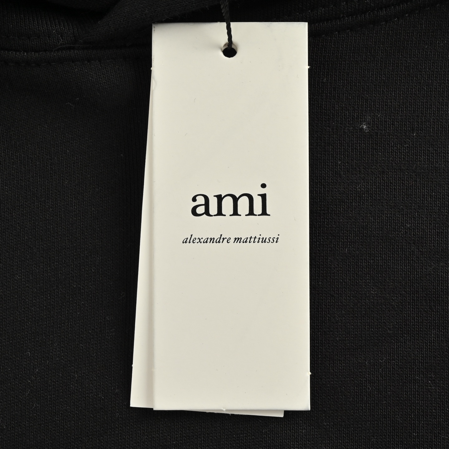 Ami Paris 大爱心章仔刺绣连帽卫衣