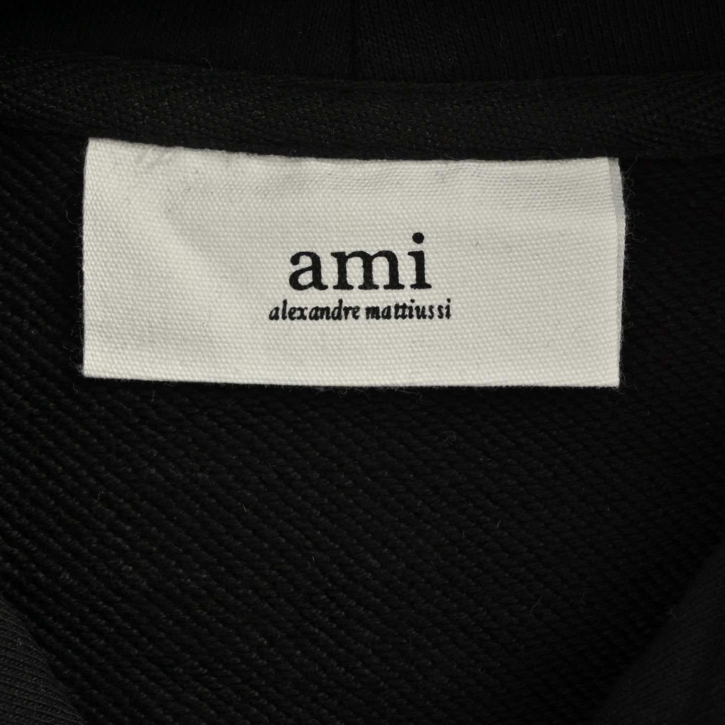 Ami Paris 大爱心章仔刺绣连帽卫衣