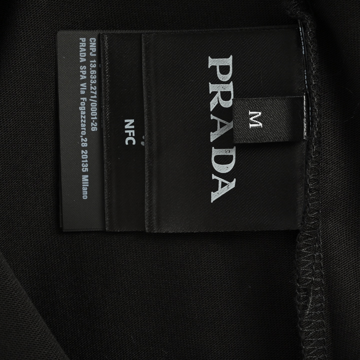 Prada/普拉达 领布标棉质宽松连帽卫衣-Chinese UA Cheap High Quatity Brand Clothes Bags handbags Sneakers wholesale wholesaler seller from China Factory suppliers Fashion Clothing Shoes best Quality Beautiful Price Prada/普拉达 领布标棉质宽松连帽卫衣