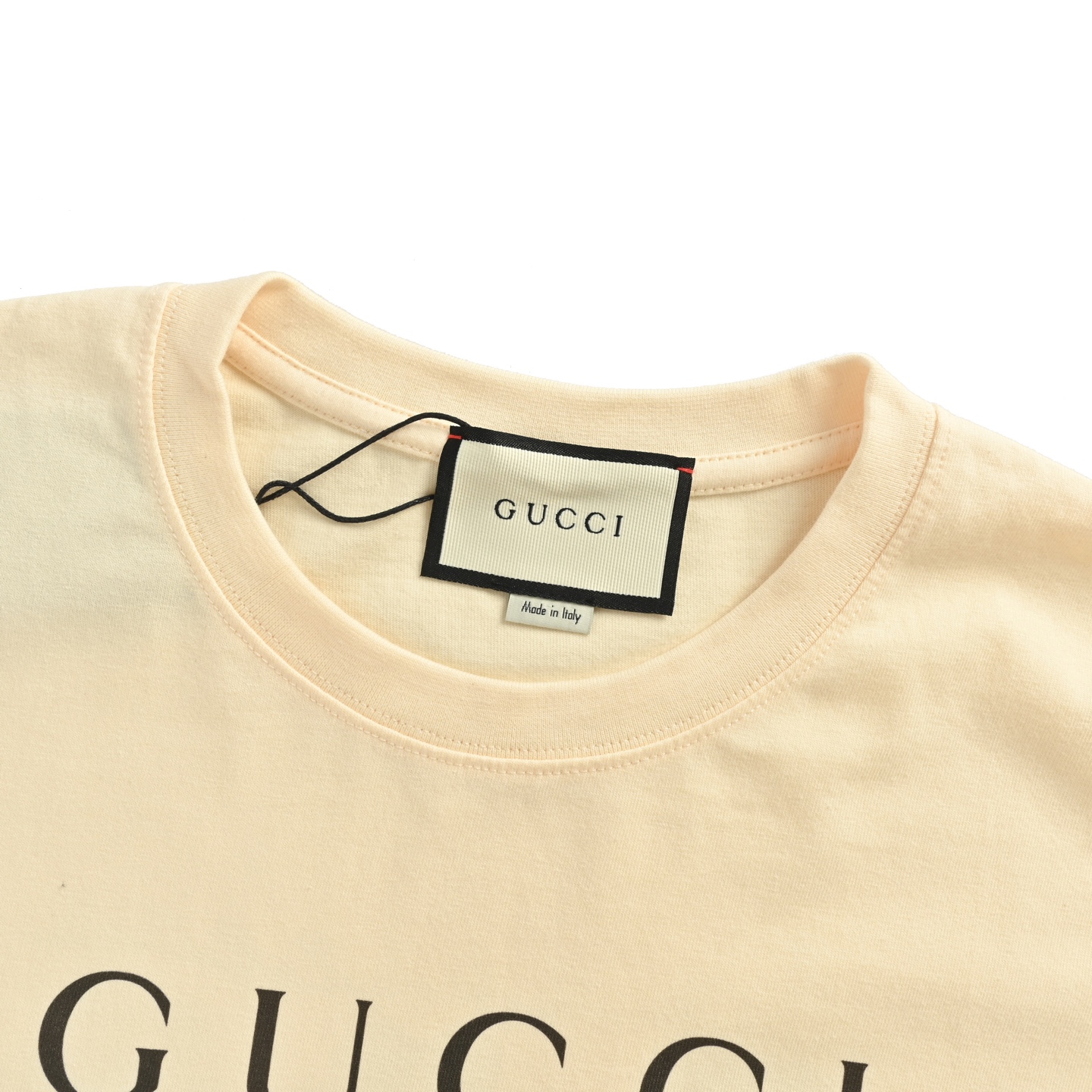 Gucci/古驰 25Fw 爱心叶片植物印花长袖T恤