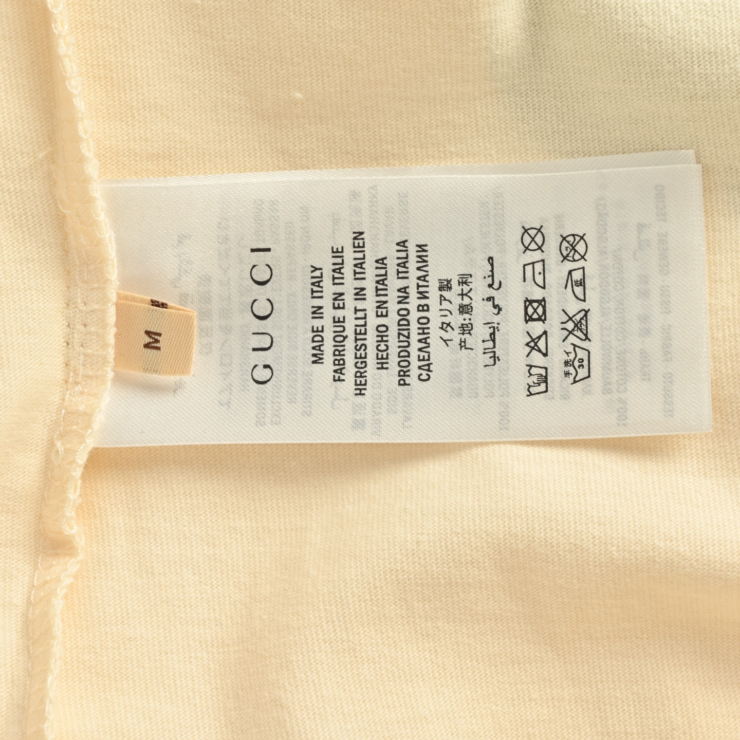 Gucci/古驰 25Fw 爱心叶片植物印花长袖T恤