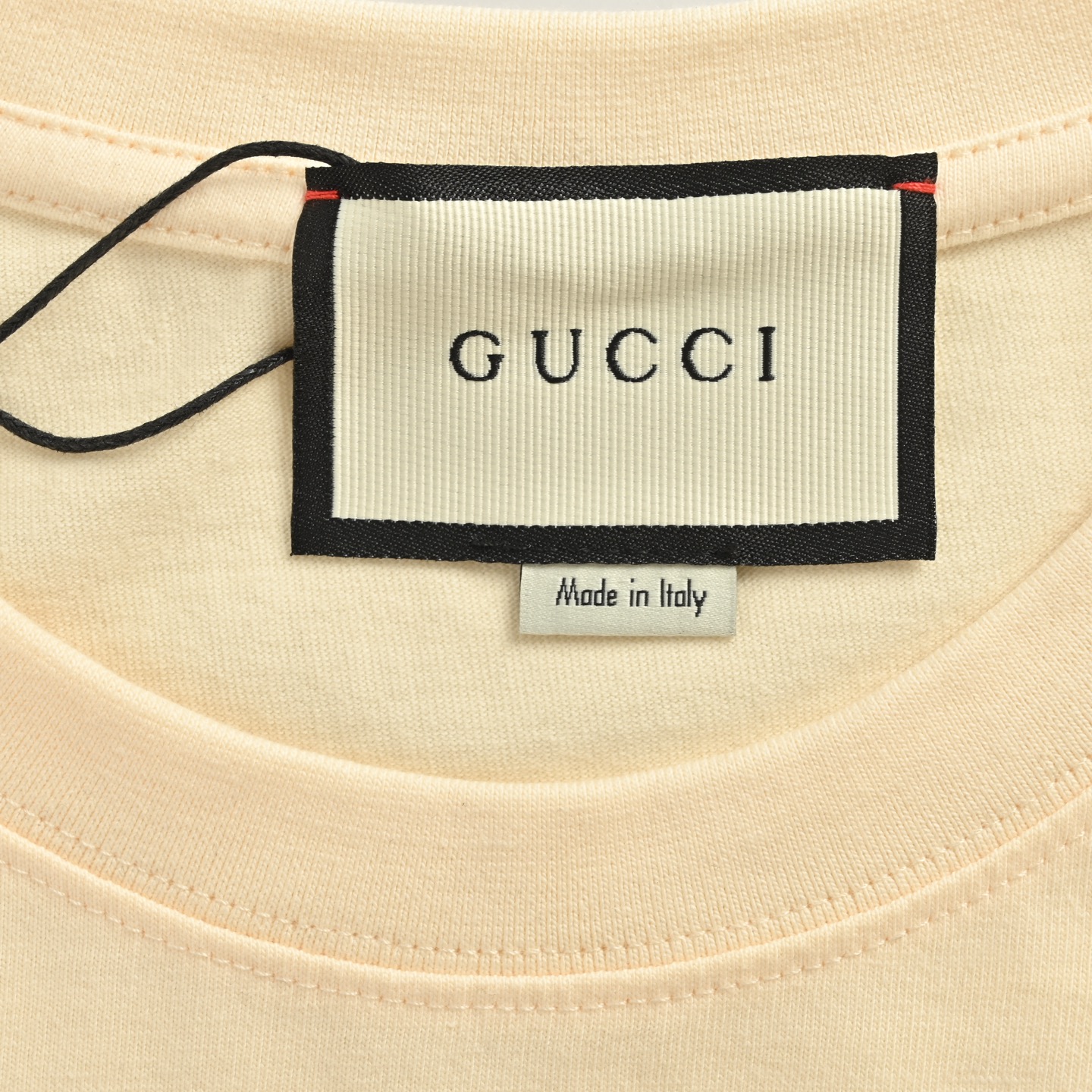 Gucci/古驰 25Fw 爱心叶片植物印花长袖T恤