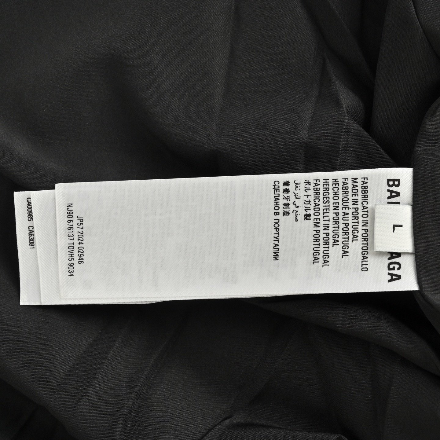 Balenciaga/巴黎世家 25Fw 3M刺绣连帽夹克外套-Chinese UA Cheap High Quatity Brand Clothes Bags handbags Sneakers wholesale wholesaler seller from China Factory suppliers Fashion Clothing Shoes best Quality Beautiful Price Balenciaga/巴黎世家 25Fw 3M刺绣连帽夹克外套