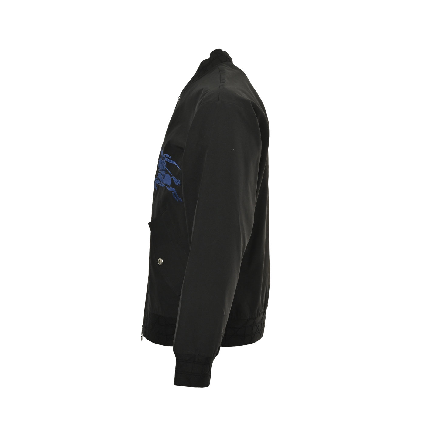 Burberry/巴宝莉 蓝色战马个性双拉链外套