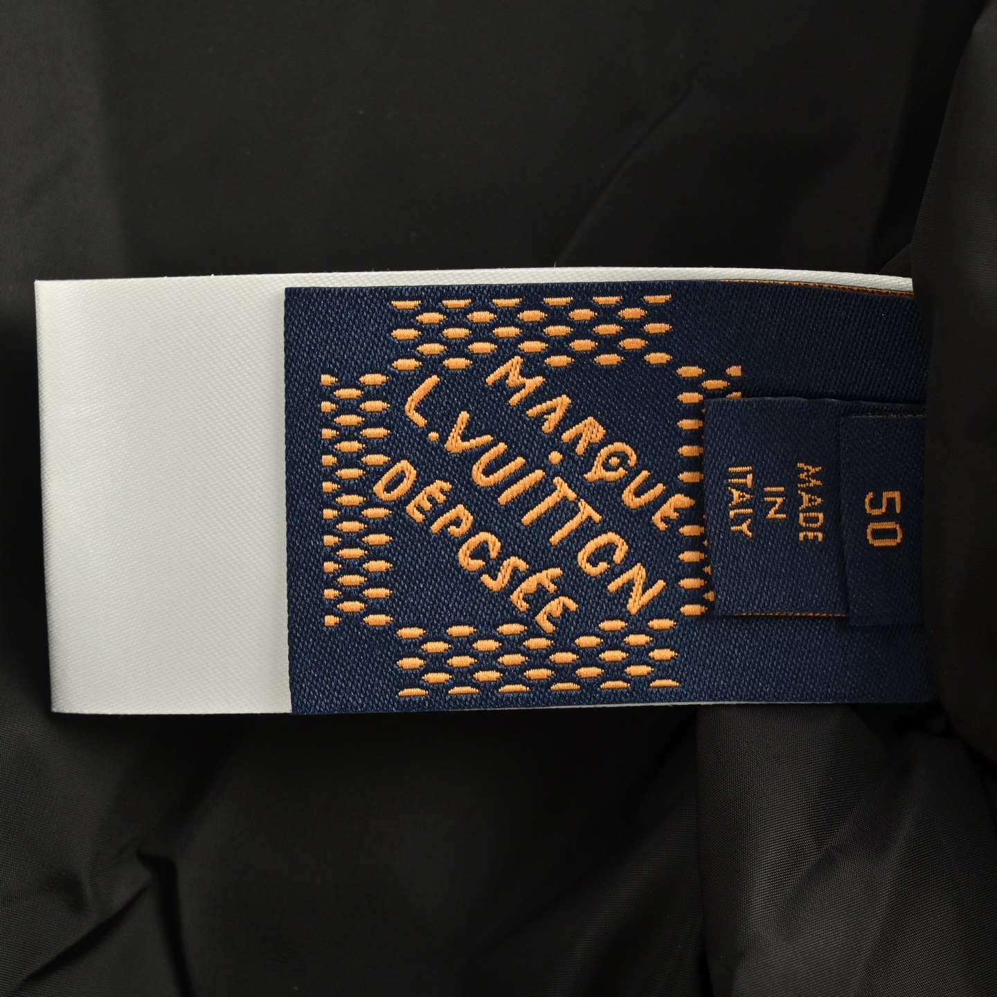 LouisVuitton/路易威登 满印拼接连帽外套黑色