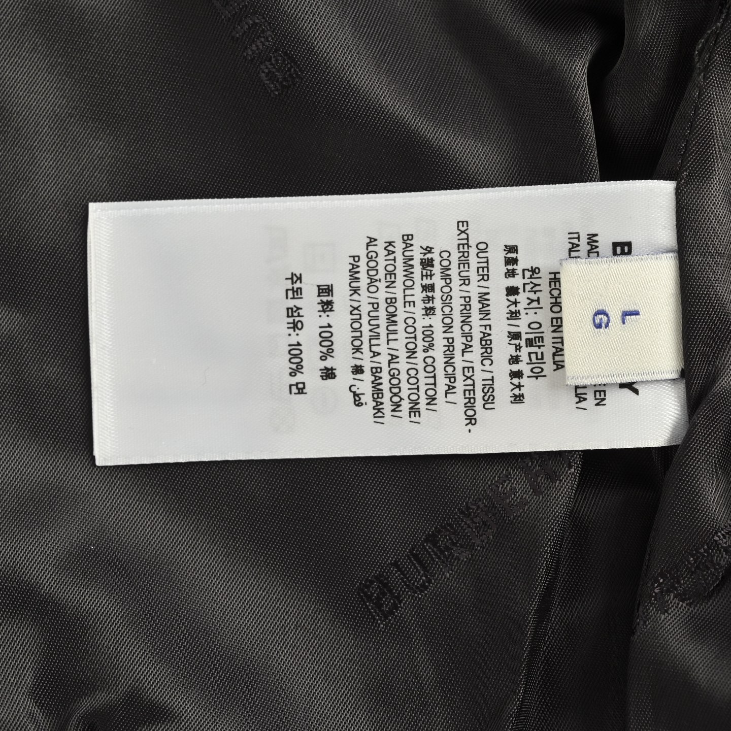 Burberry/巴宝莉 蓝色战马个性双拉链外套