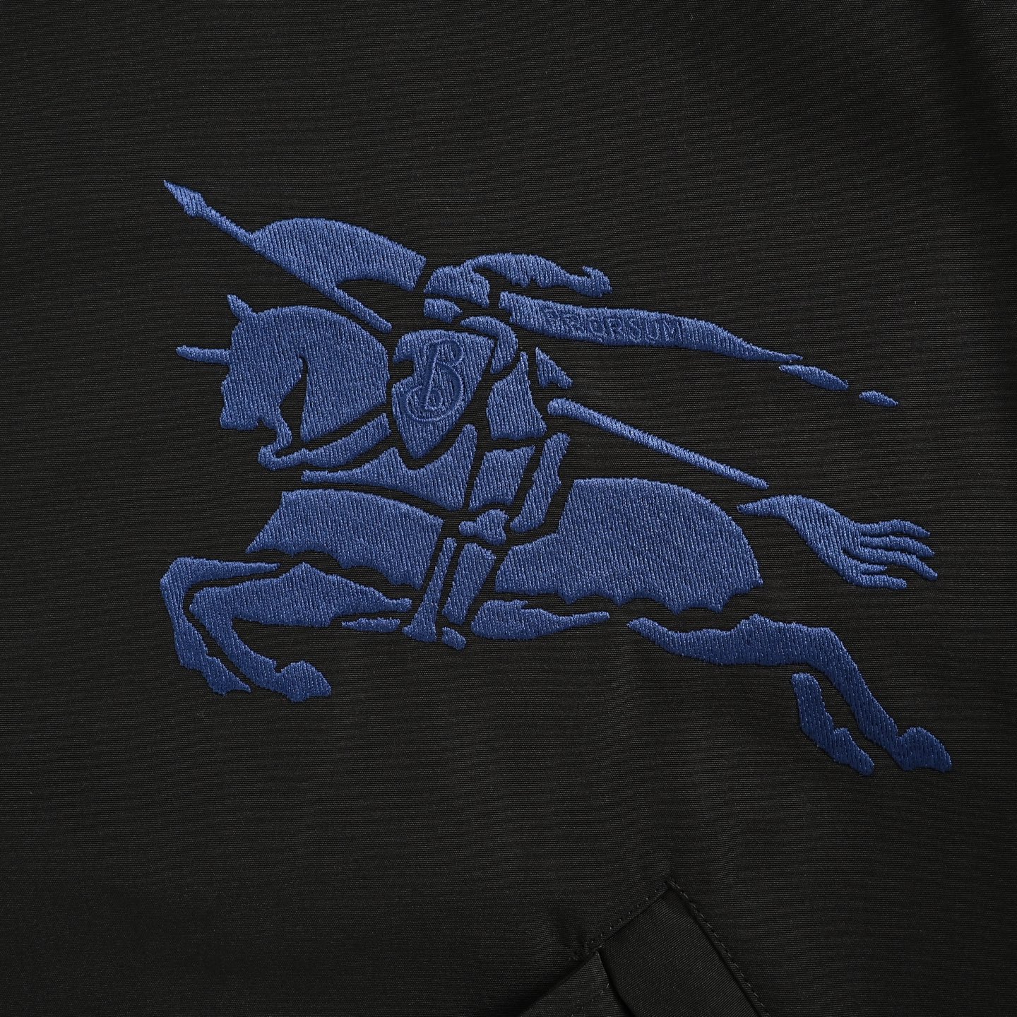 Burberry/巴宝莉 蓝色战马个性双拉链外套