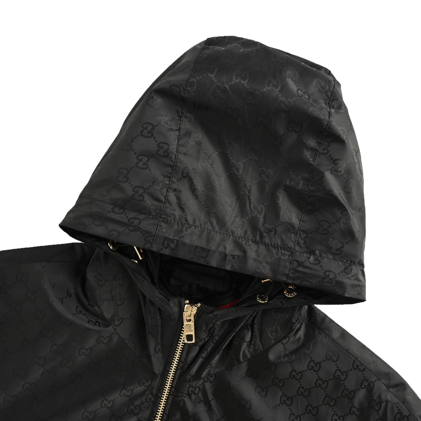 Gucci/古驰 双G满印连帽外套