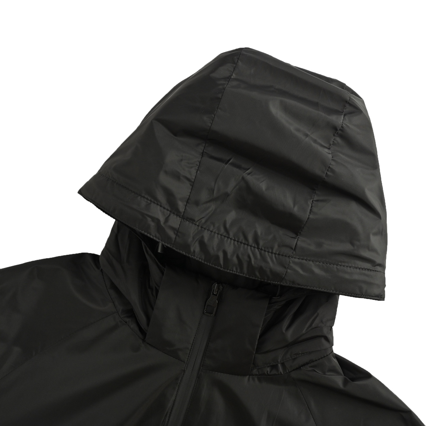 LouisVuitton/路易威登 满印拼接连帽外套黑色