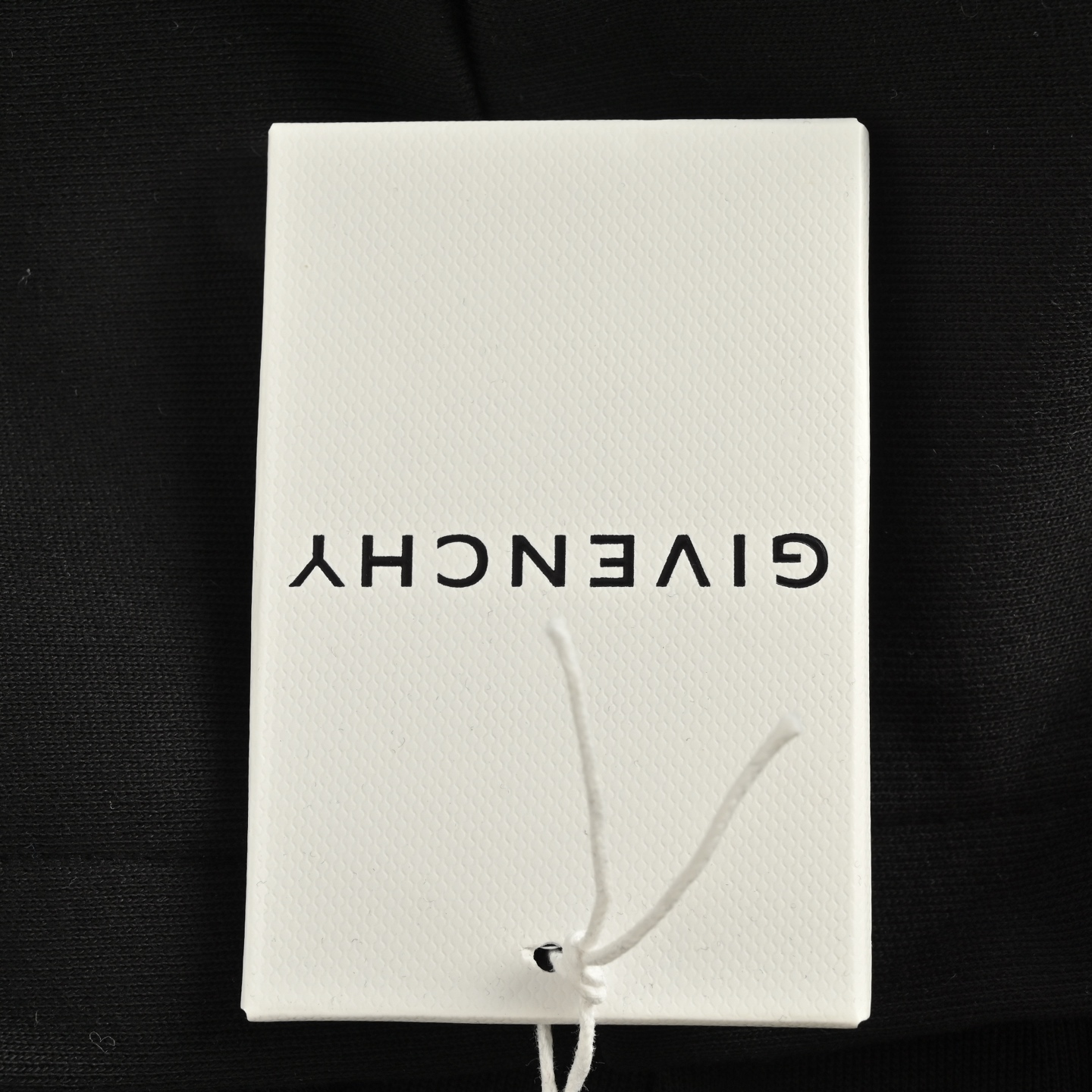 GIVENCHY/纪梵希 烧花字母印花破洞连帽卫衣