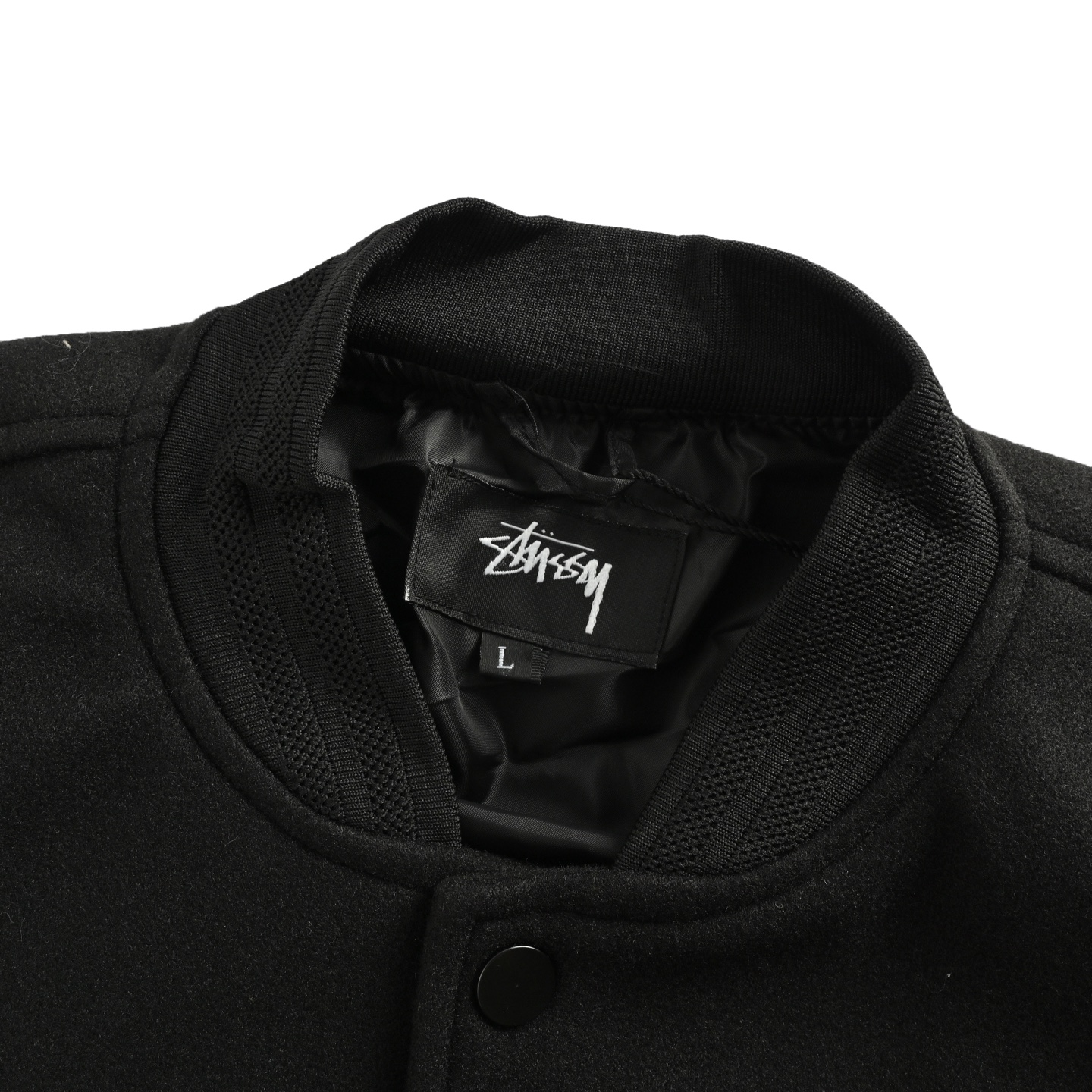 Stussy/斯图西 25Fw 后背字母印花棒球服外套