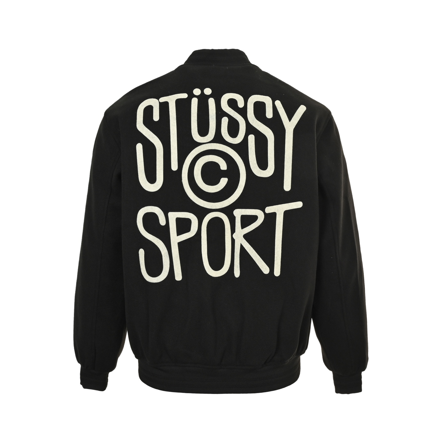Stussy/斯图西 25Fw 后背字母印花棒球服外套