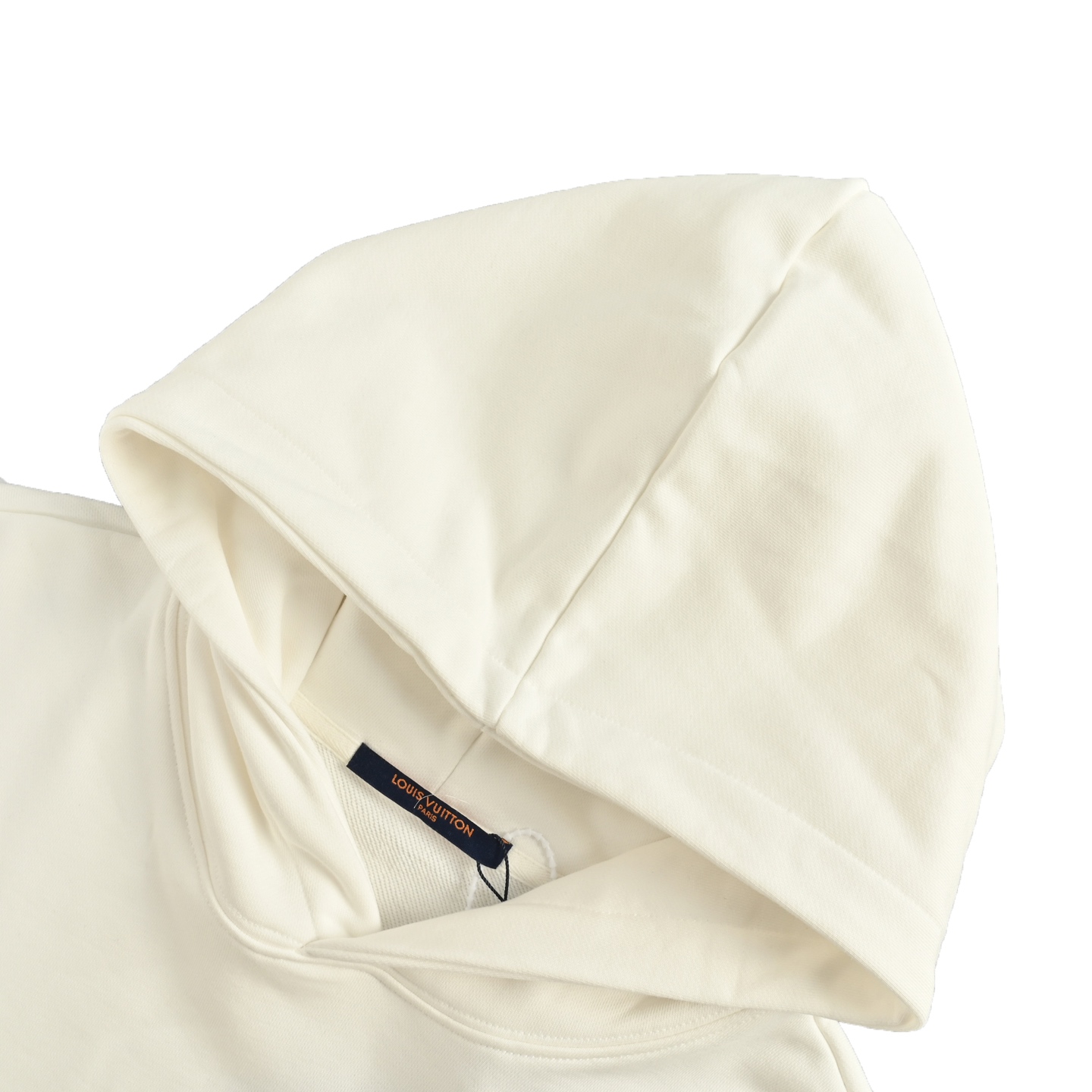 Louis Vuitton/路易威登 25Fw 浮雕徽标字母连帽卫衣白色/黑色-Chinese UA Cheap High Quatity Brand Clothes Bags handbags Sneakers wholesale wholesaler seller from China Factory suppliers Fashion Clothing Shoes best Quality Beautiful Price Louis Vuitton/路易威登 25Fw 浮雕徽标字母连帽卫衣白色/黑色