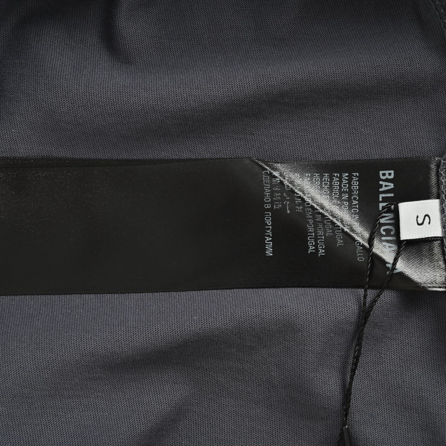 Balenciaga/巴黎世家 25ss 前后字母logo刺绣短袖