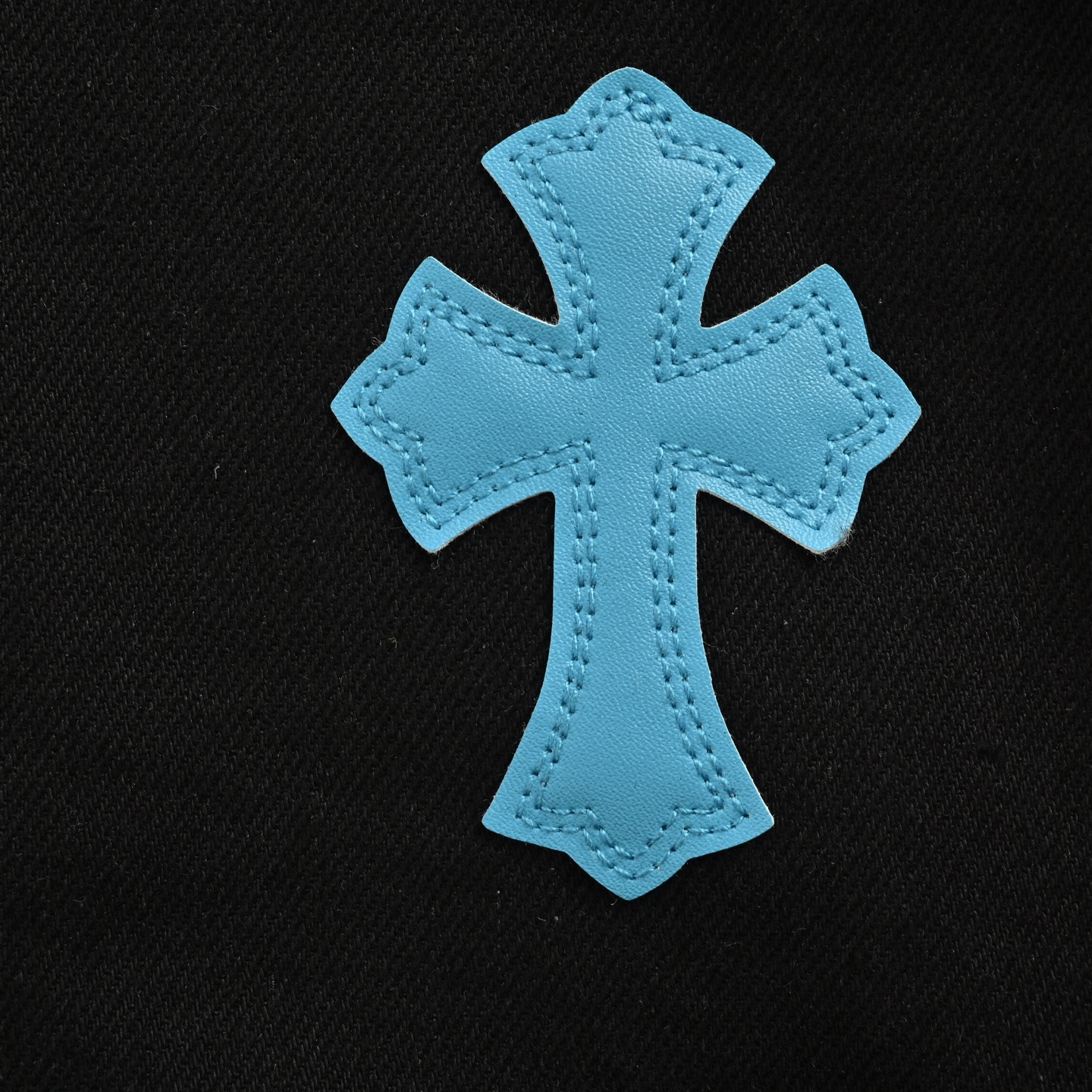 Chrome Hearts/克罗心 彩色十字架铆钉牛仔外套