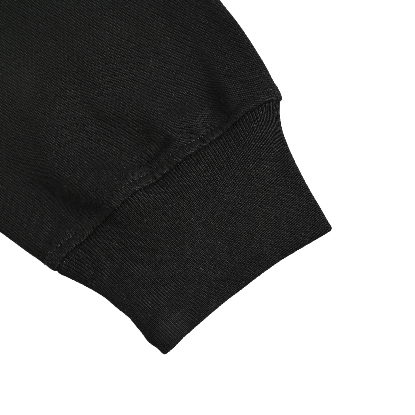 Gucci/古驰 25Fw 签名字母logo刺绣连帽卫衣杏色 黑色