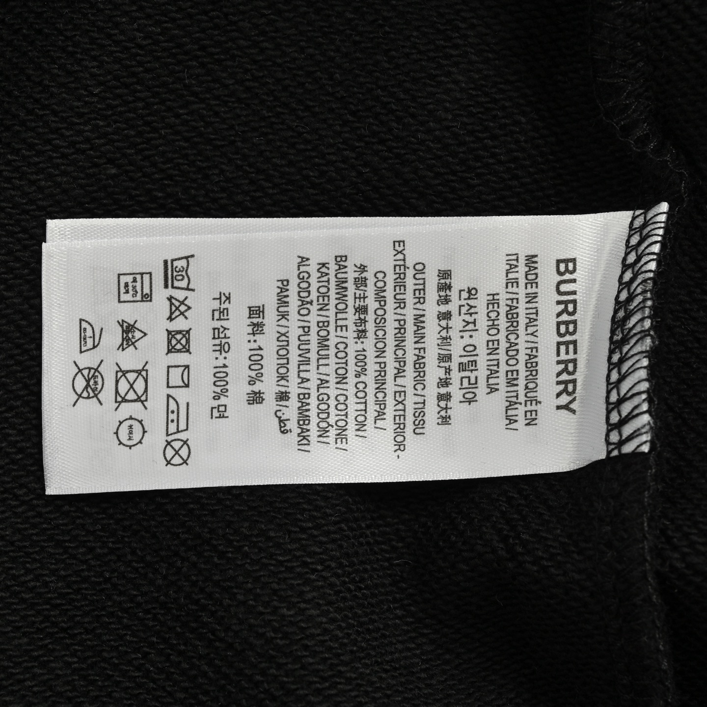 Burberry/巴宝莉 25Fw 贴布标签战马格纹字母logo连帽卫衣 杏色 黑色-Chinese UA Cheap High Quatity Brand Clothes Bags handbags Sneakers wholesale wholesaler seller from China Factory suppliers Fashion Clothing Shoes best Quality Beautiful Price Burberry/巴宝莉 25Fw 贴布标签战马格纹字母logo连帽卫衣 杏色 黑色