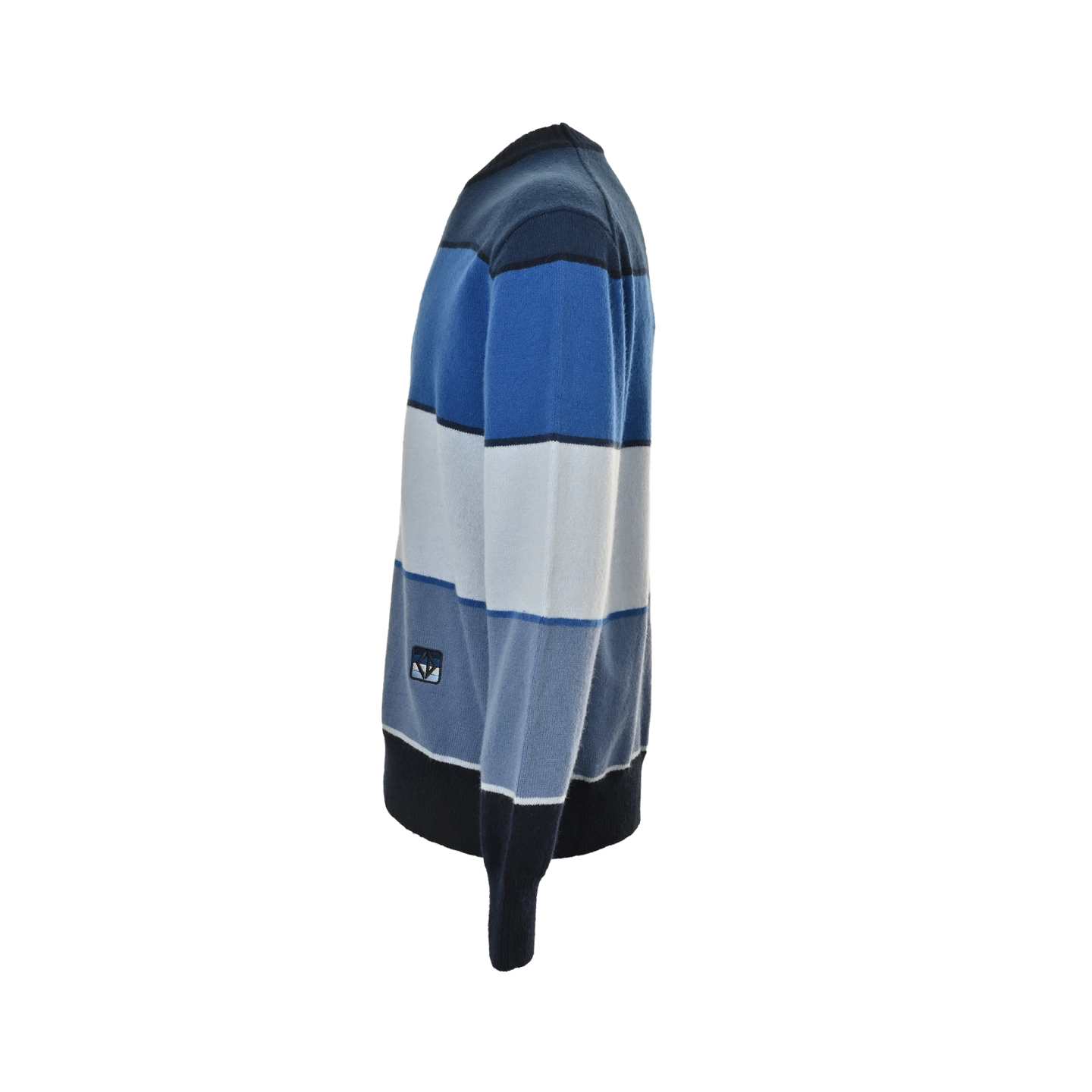 Dior/迪奥 Diamond 蓝色渐变条纹补丁圆领毛衣-Chinese UA Cheap High Quatity Brand Clothes Bags handbags Sneakers wholesale wholesaler seller from China Factory suppliers Fashion Clothing Shoes best Quality Beautiful Price Dior/迪奥 Diamond 蓝色渐变条纹补丁圆领毛衣